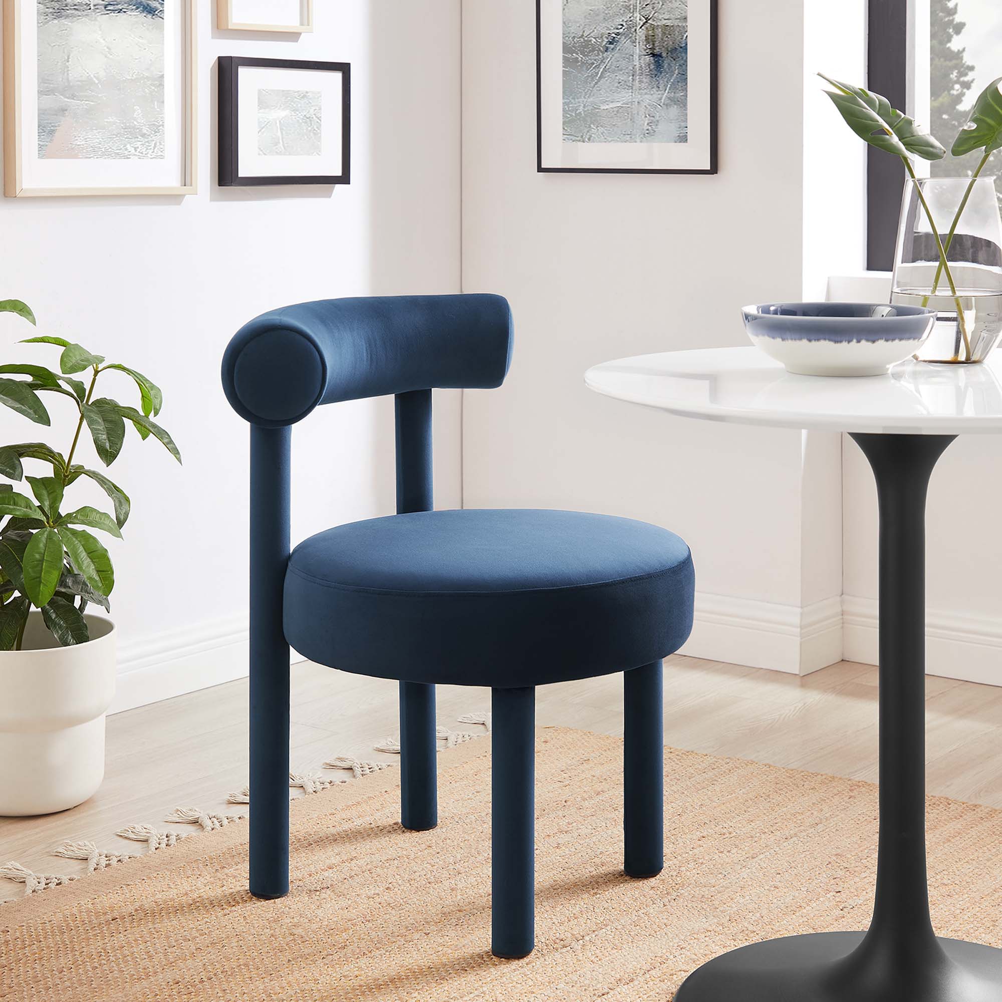 Toulouse Performance Velvet Dining Chair