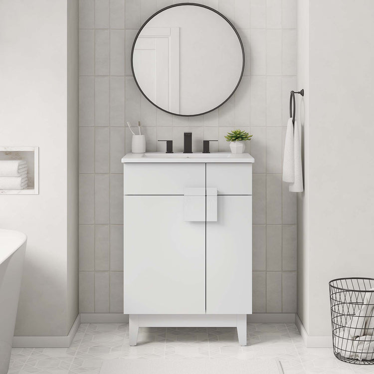 Miles Bathroom Vanity Cabinet Basin Not Included