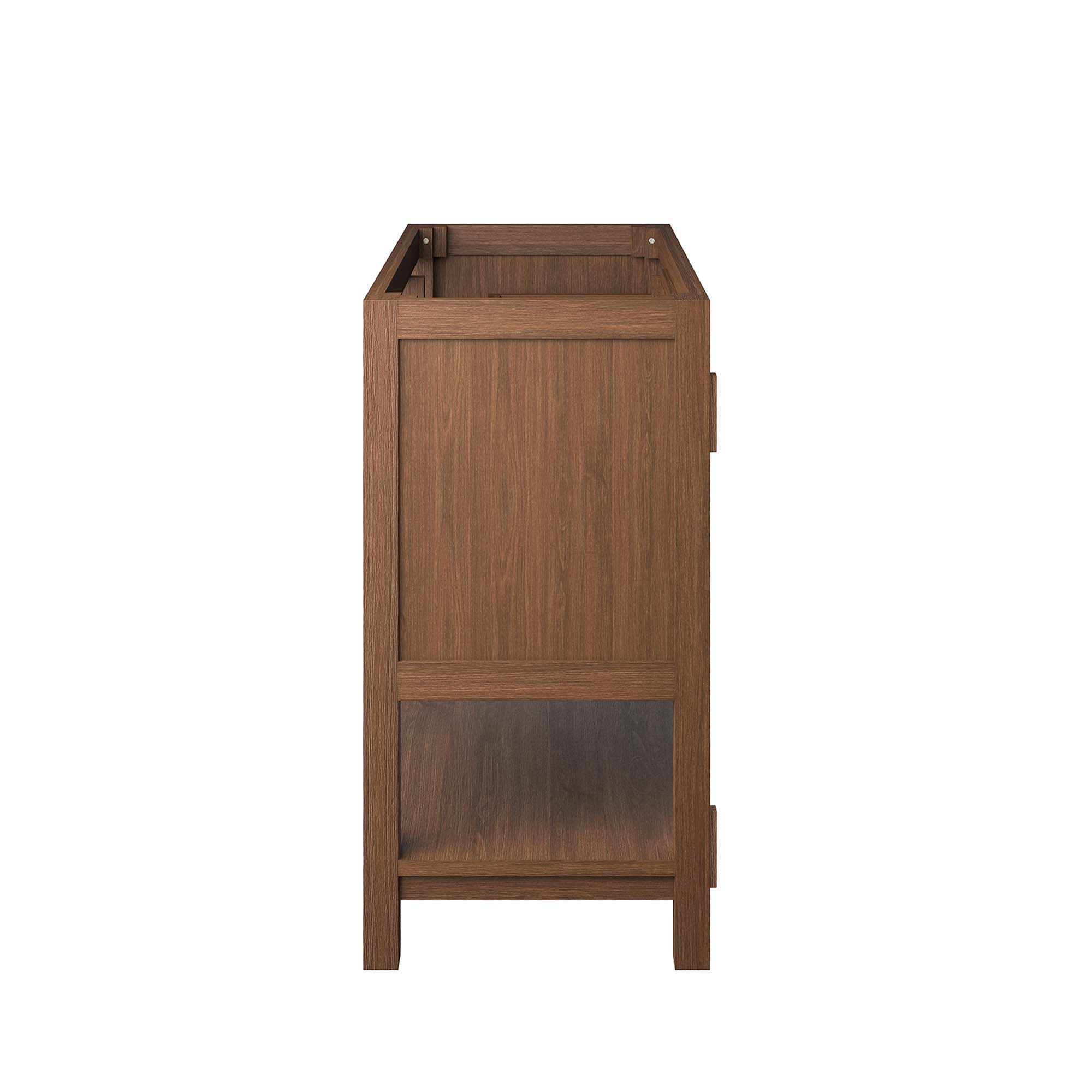 Meuble de salle de bain en bois Ashlyn Lavabo non inclus