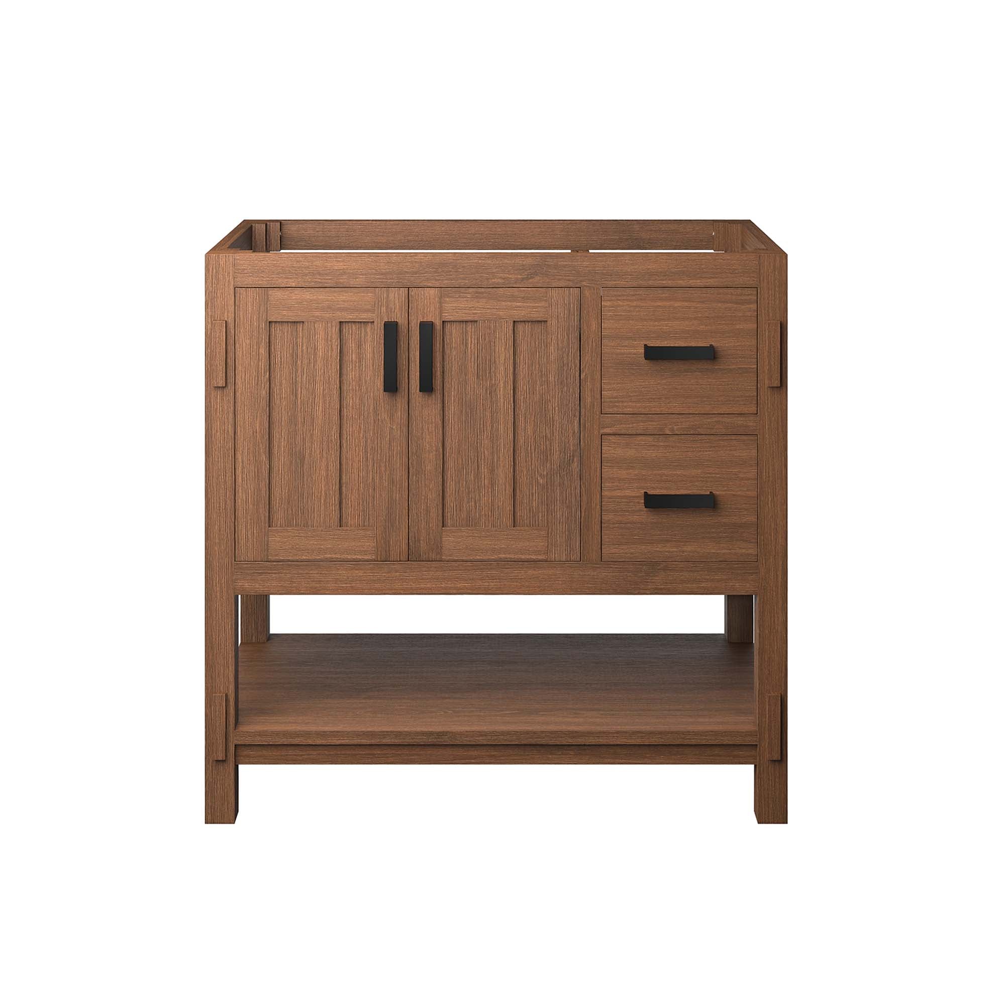 Ashlyn Wood Bathroom Cabinet Basin Not Included