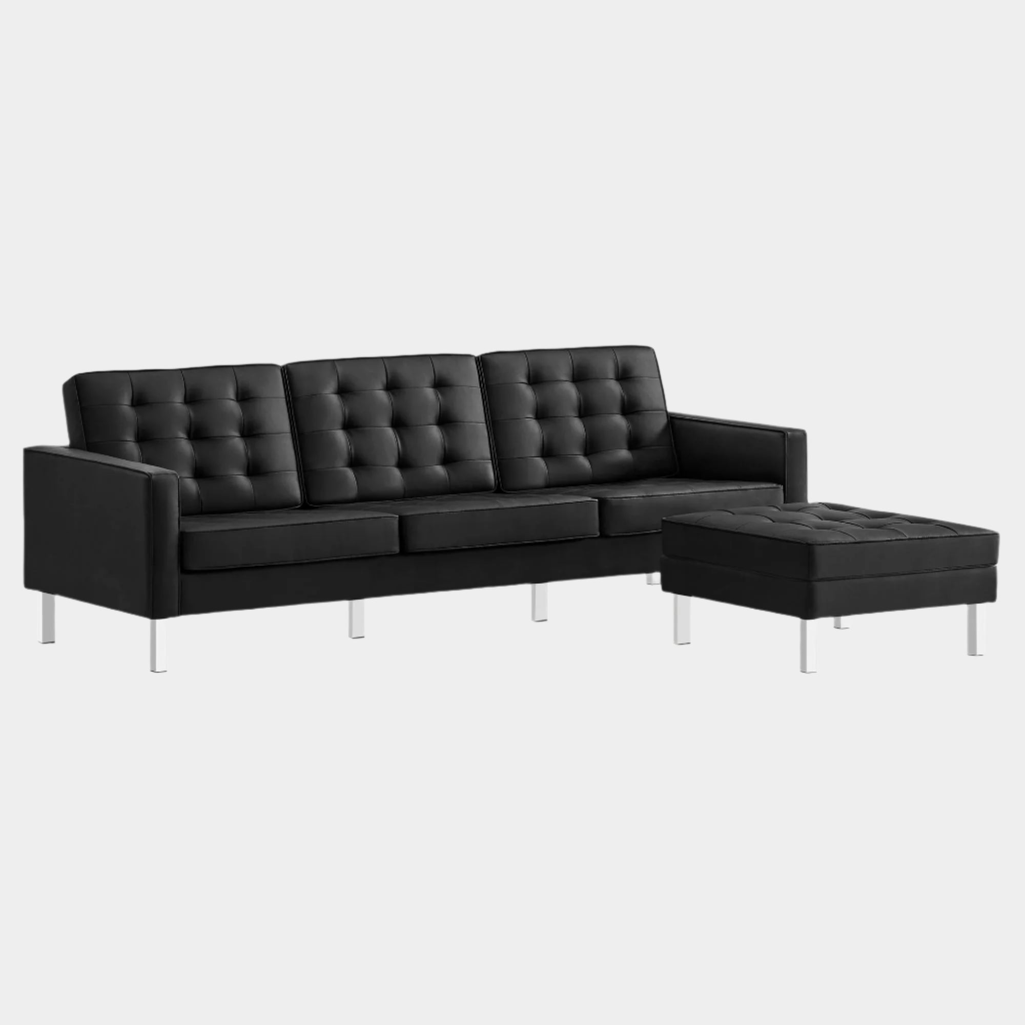 Chaise sans accoudoirs rembourrée en duvet Commix
