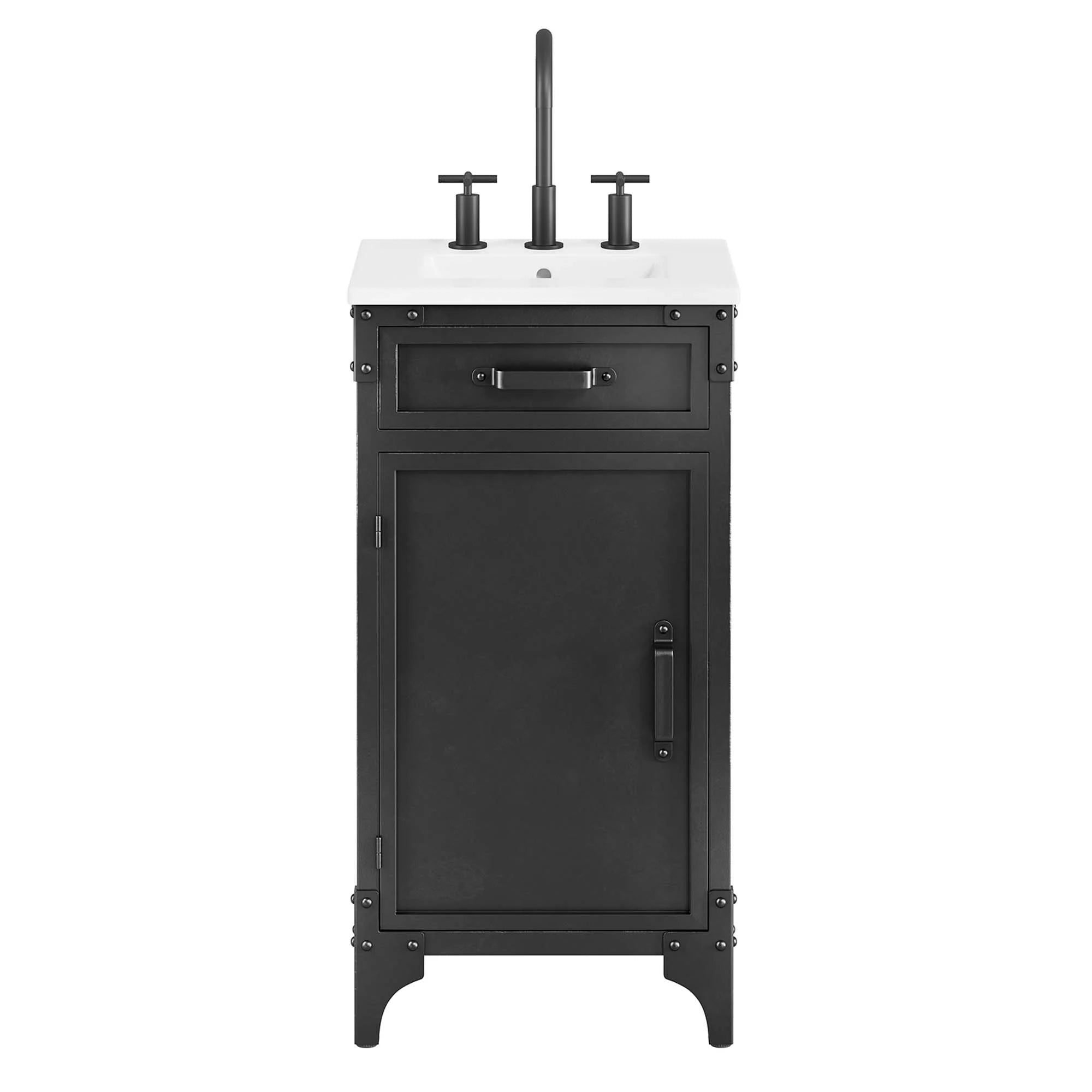 Meuble-lavabo de salle de bain Steamforge inclus