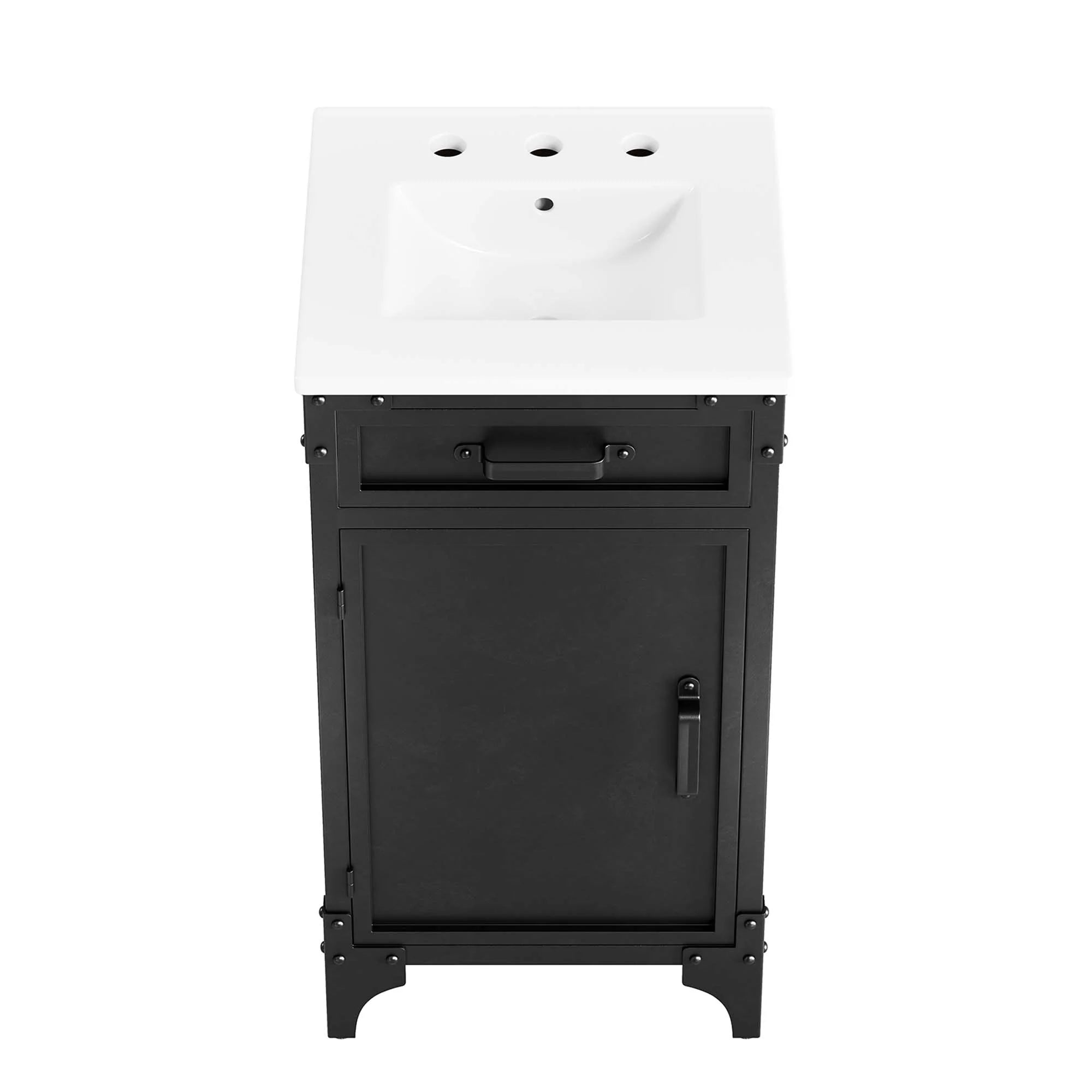 Meuble-lavabo de salle de bain Steamforge inclus