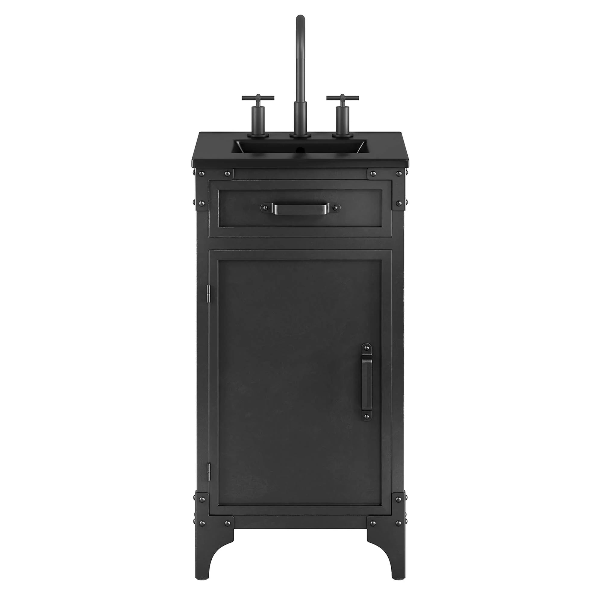 Meuble-lavabo de salle de bain Steamforge inclus