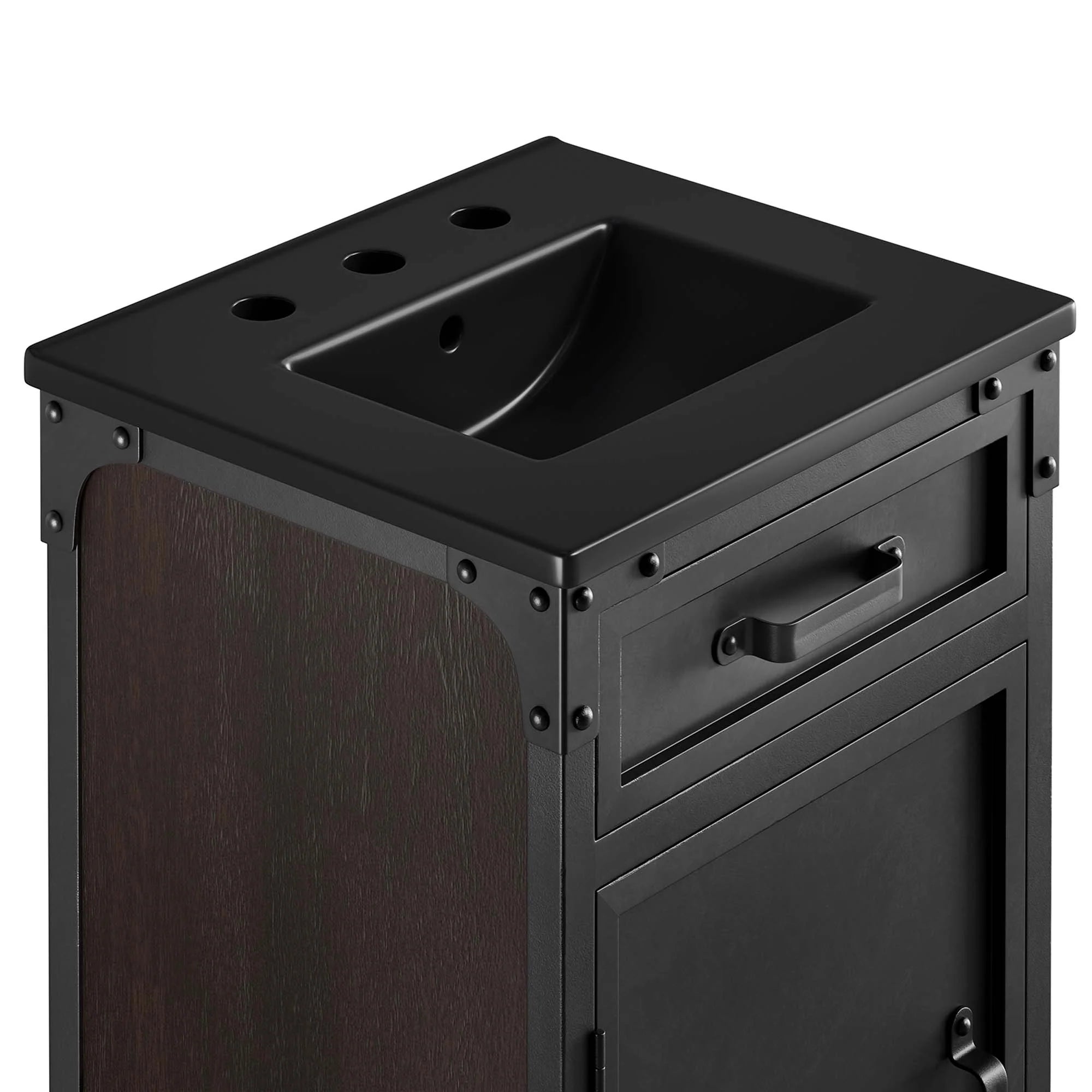 Meuble-lavabo de salle de bain Steamforge inclus