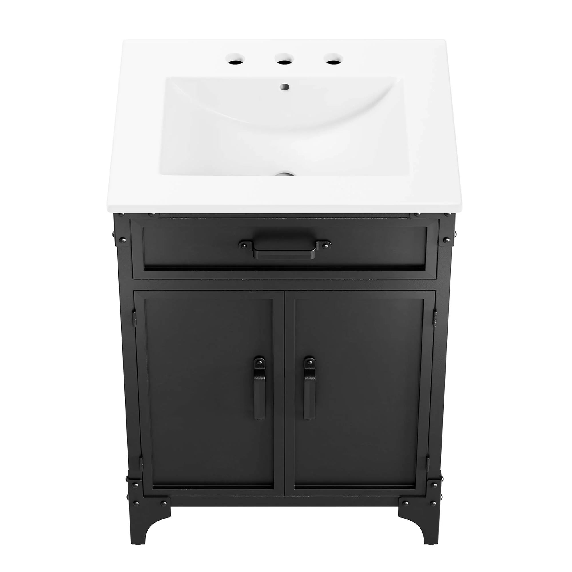 Meuble-lavabo de salle de bain Steamforge inclus