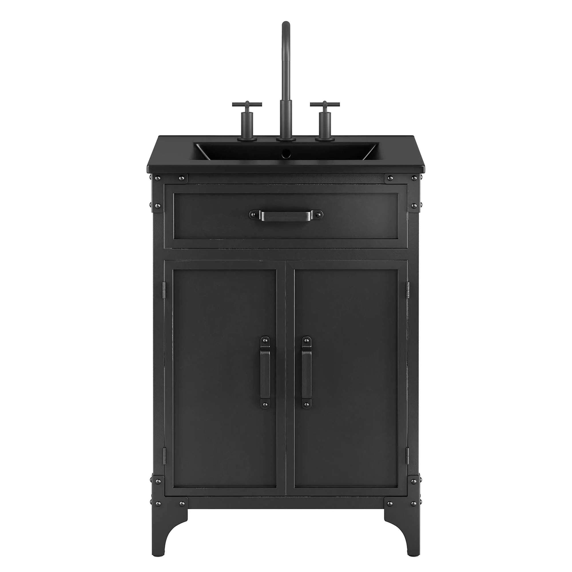 Meuble-lavabo de salle de bain Steamforge inclus