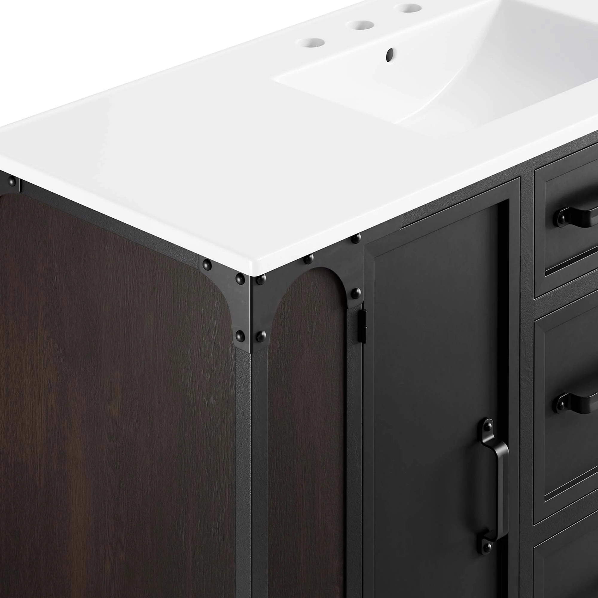 Steamforge Bathroom Vanity Cabinet Basin Not Included