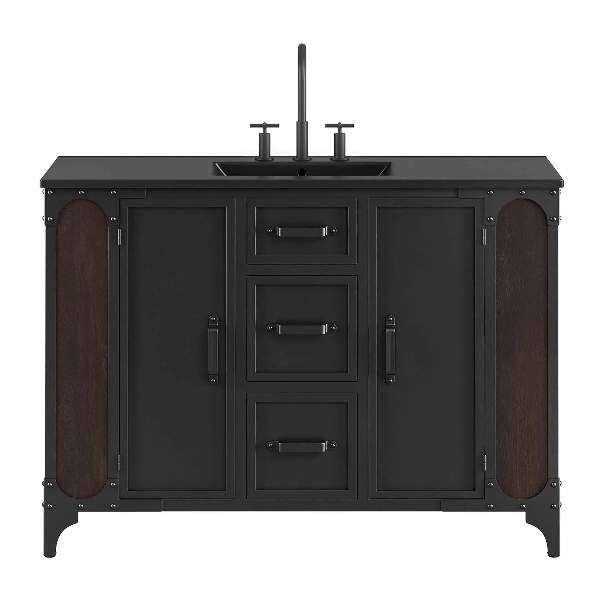 Steamforge Bathroom Vanity Cabinet Basin Not Included