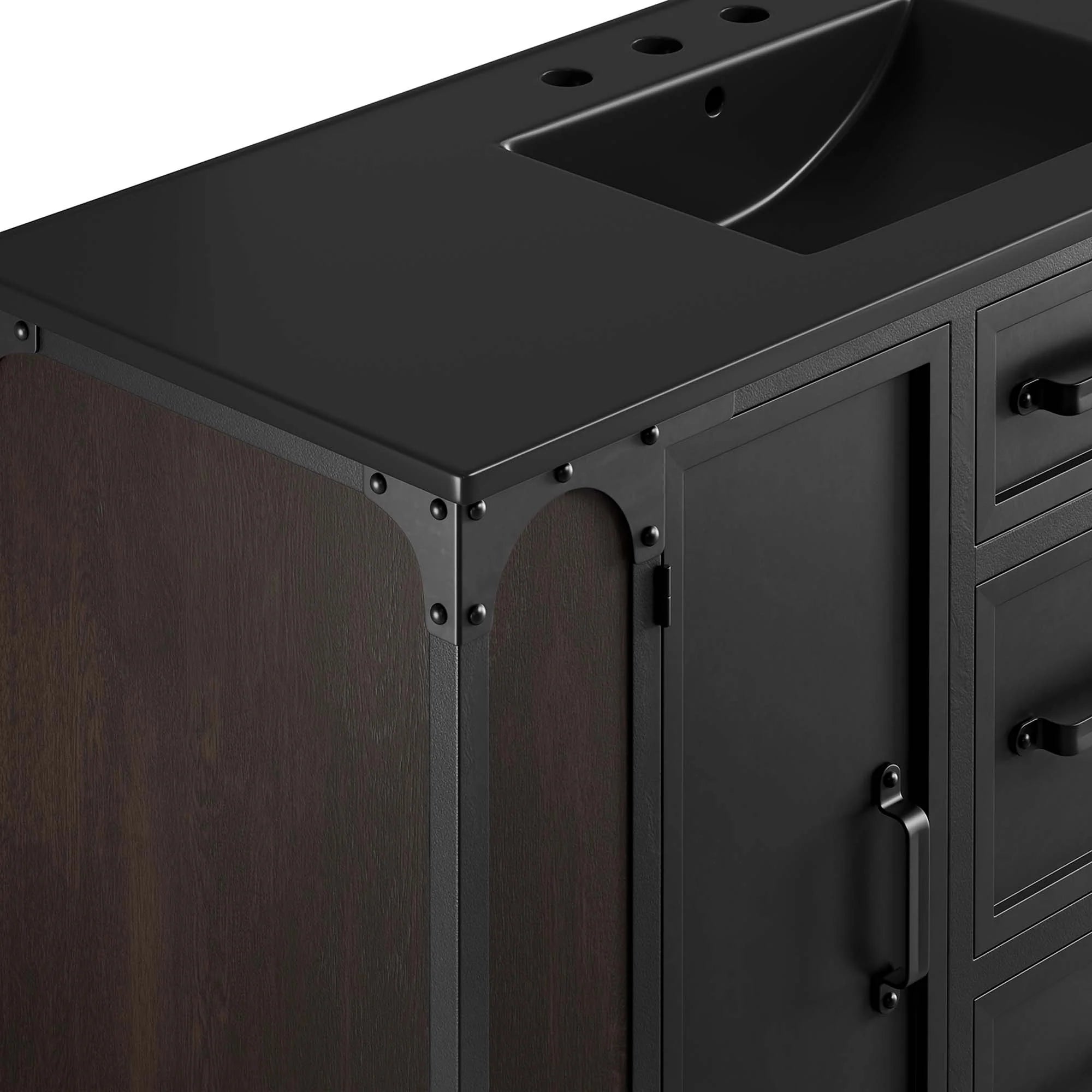 Steamforge Bathroom Vanity Cabinet Basin Not Included