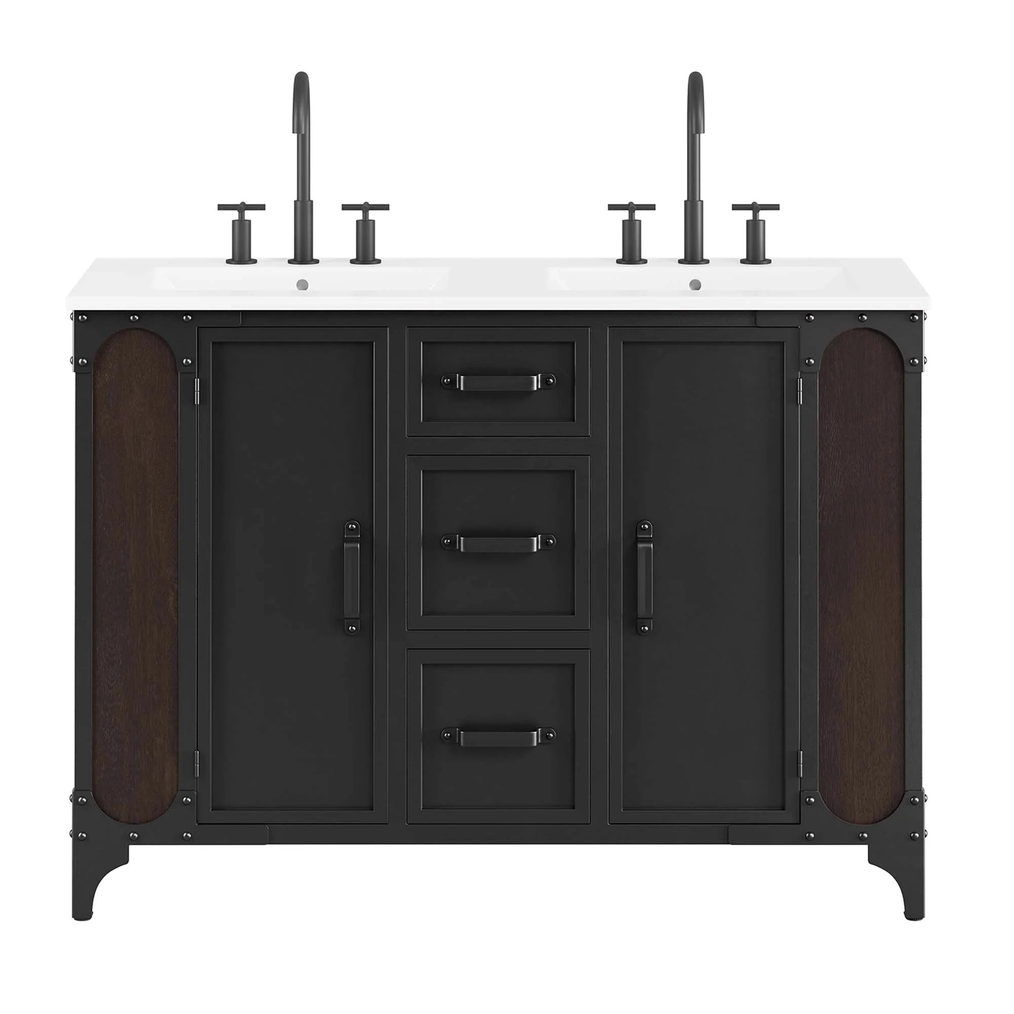 Steamforge Bathroom Vanity Cabinet Basin Not Included