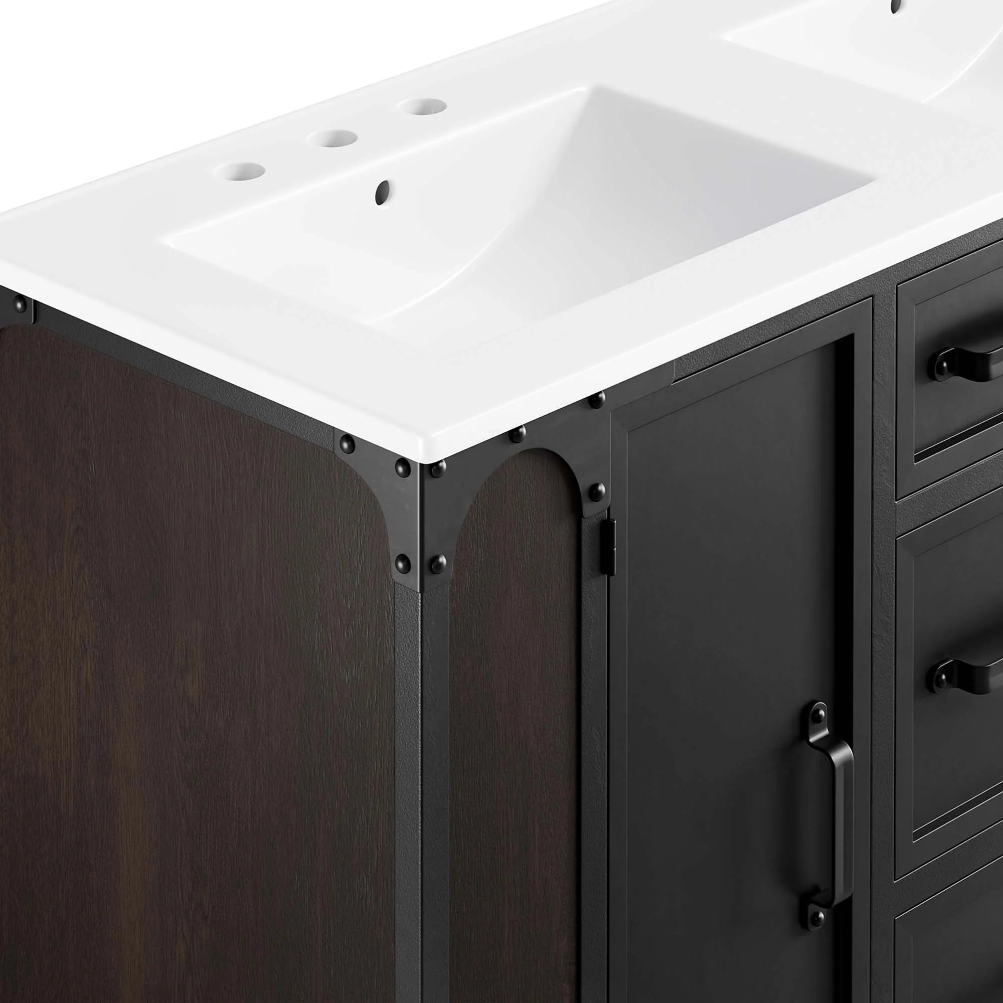 Steamforge Bathroom Vanity Cabinet Basin Not Included