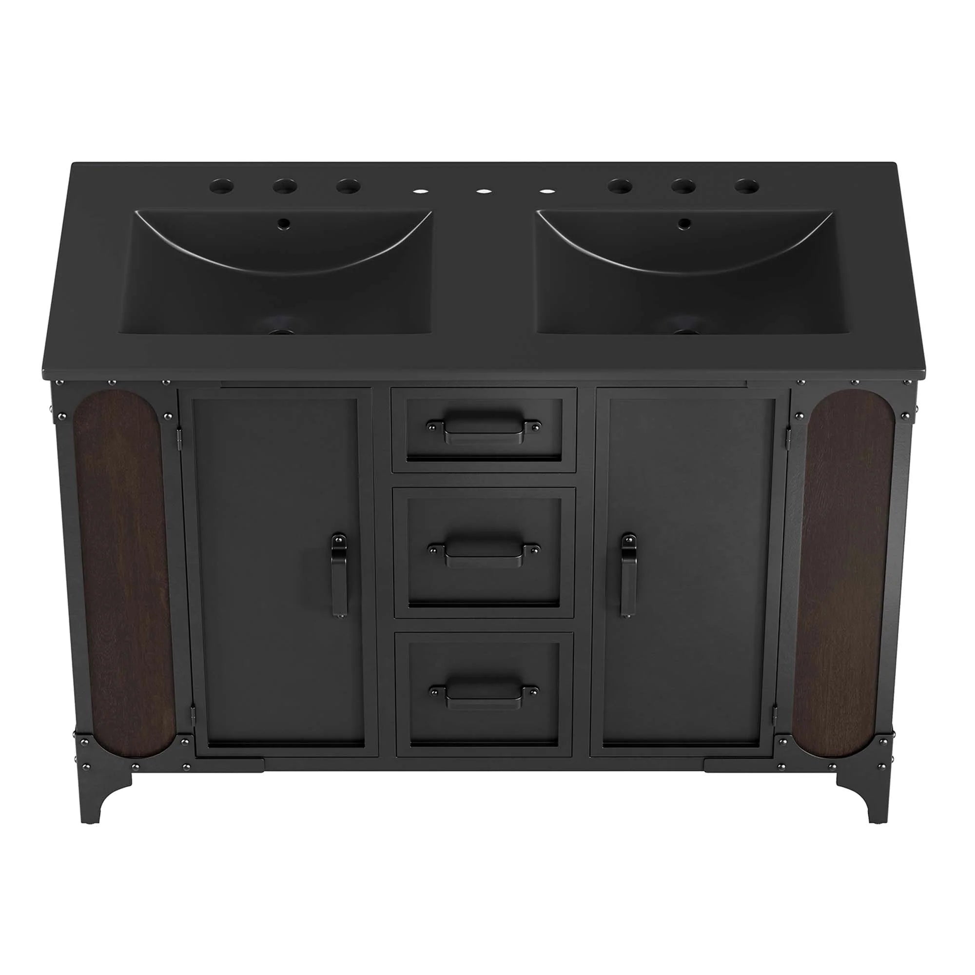 Meuble-lavabo de salle de bain Steamforge Lavabo non inclus