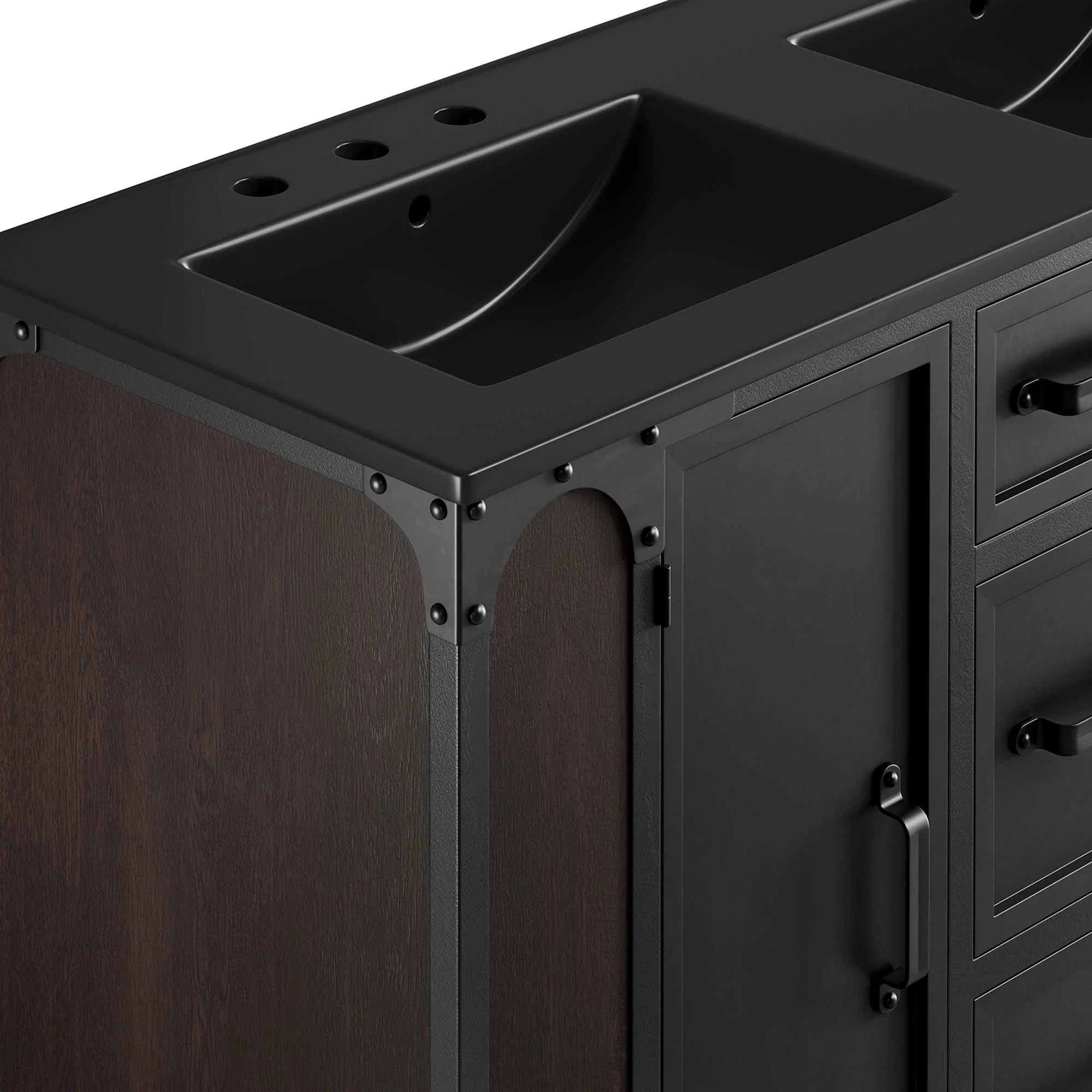 Steamforge Bathroom Vanity Cabinet Basin Not Included