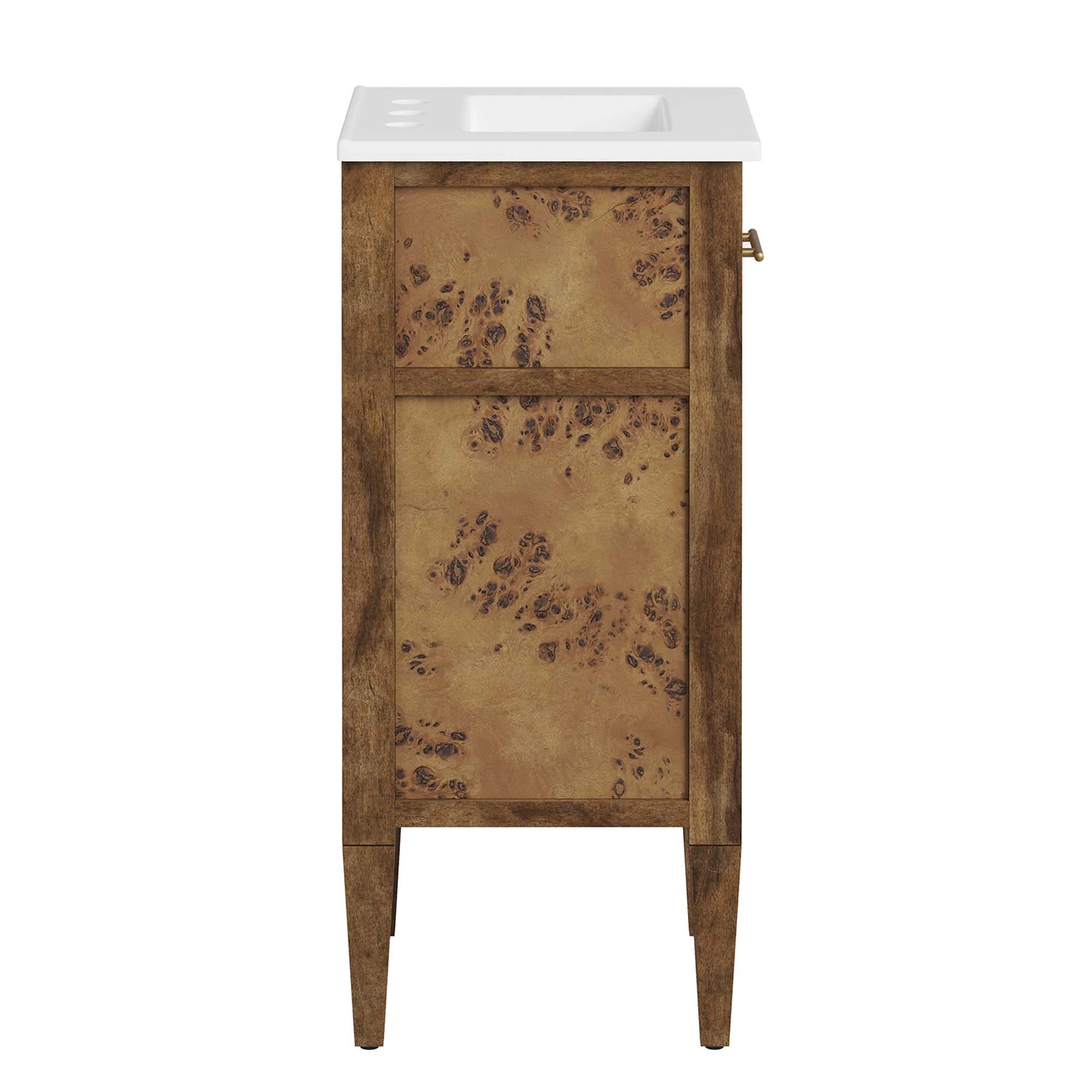 Elysian Wood Bathroom Vanity Basin Included