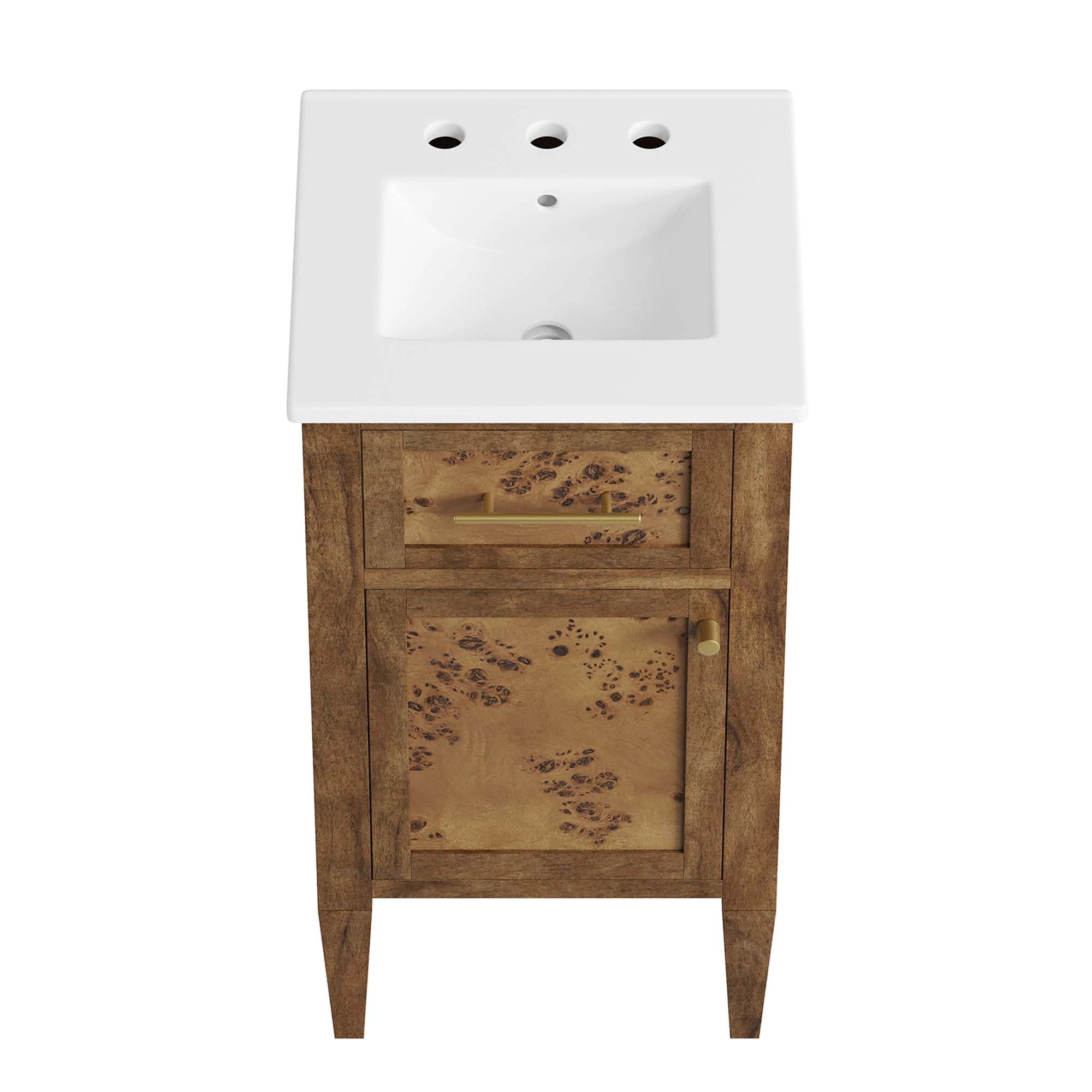 Elysian Wood Bathroom Vanity Basin Included