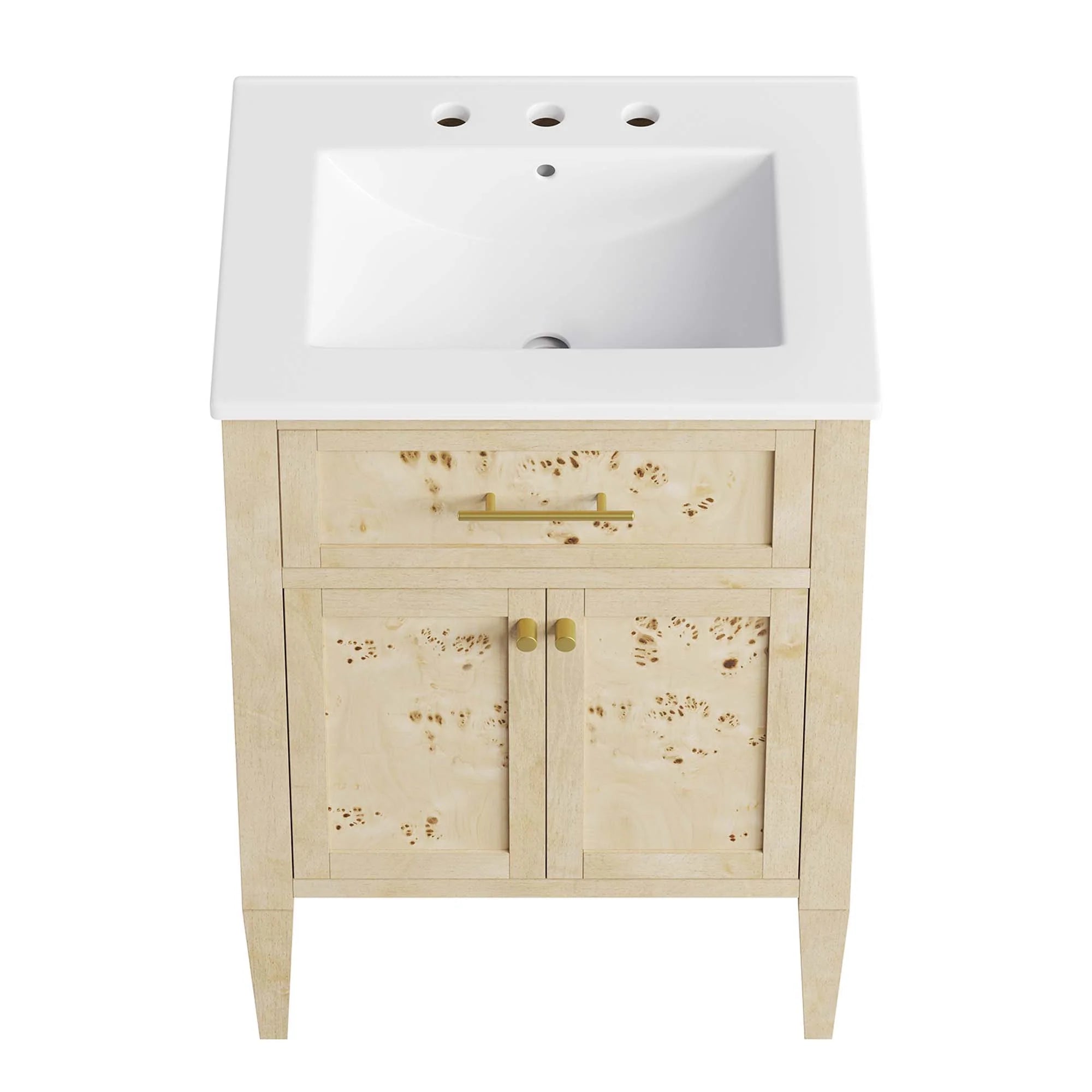 Elysian Wood Bathroom Vanity Basin Included