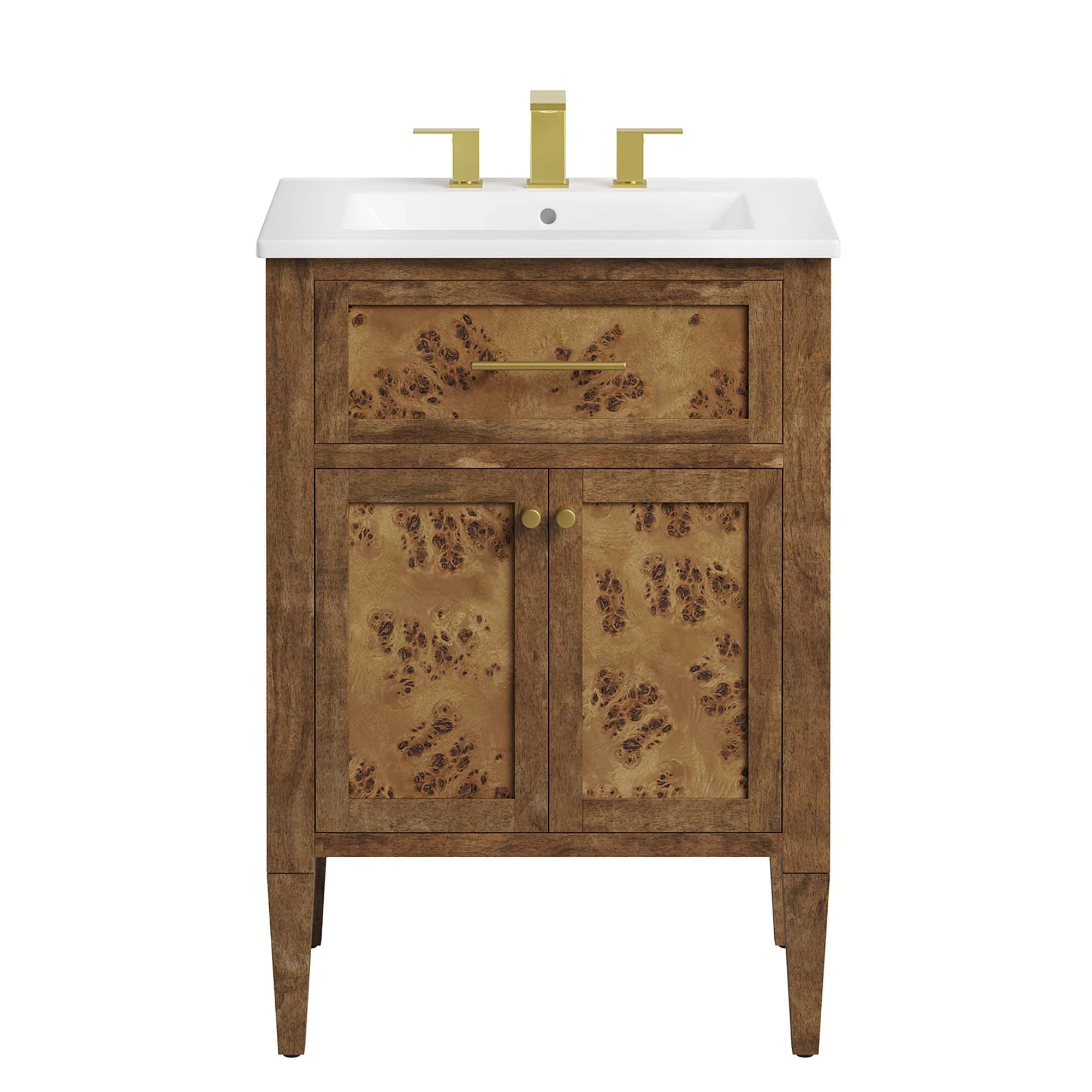 Elysian Wood Bathroom Vanity Basin Included