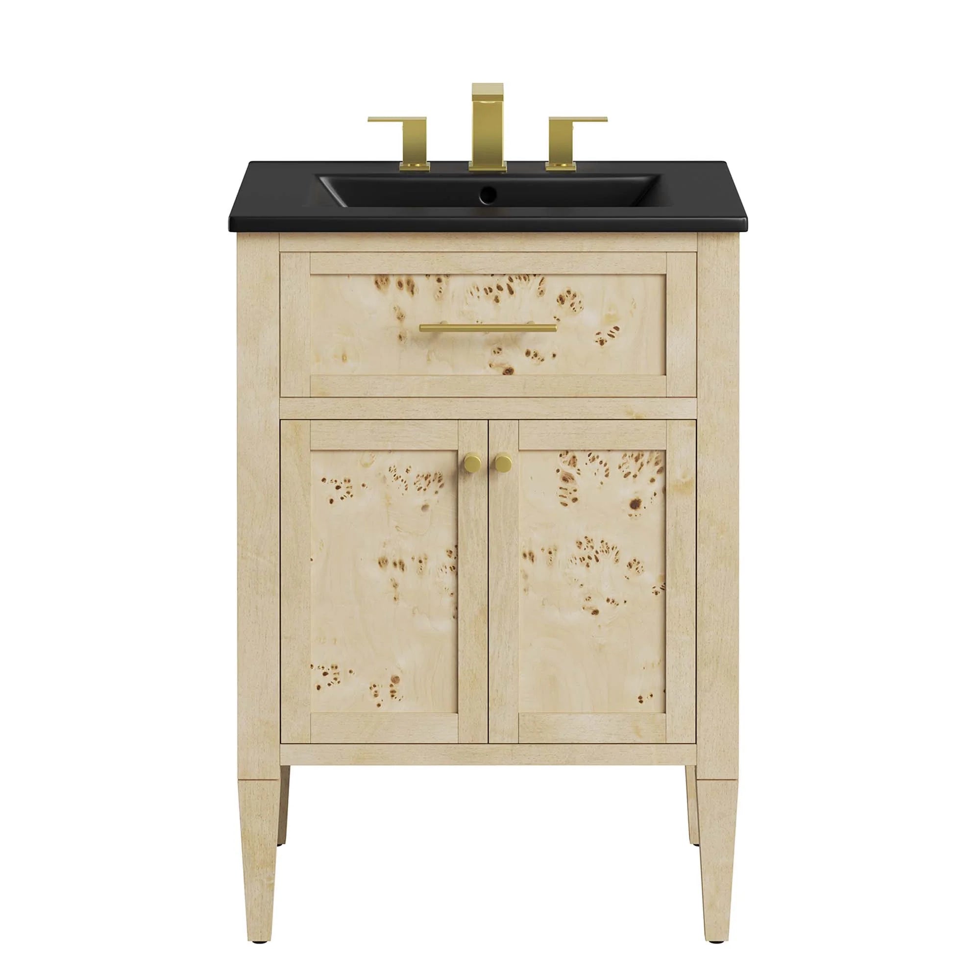 Elysian Wood Bathroom Vanity Basin Included