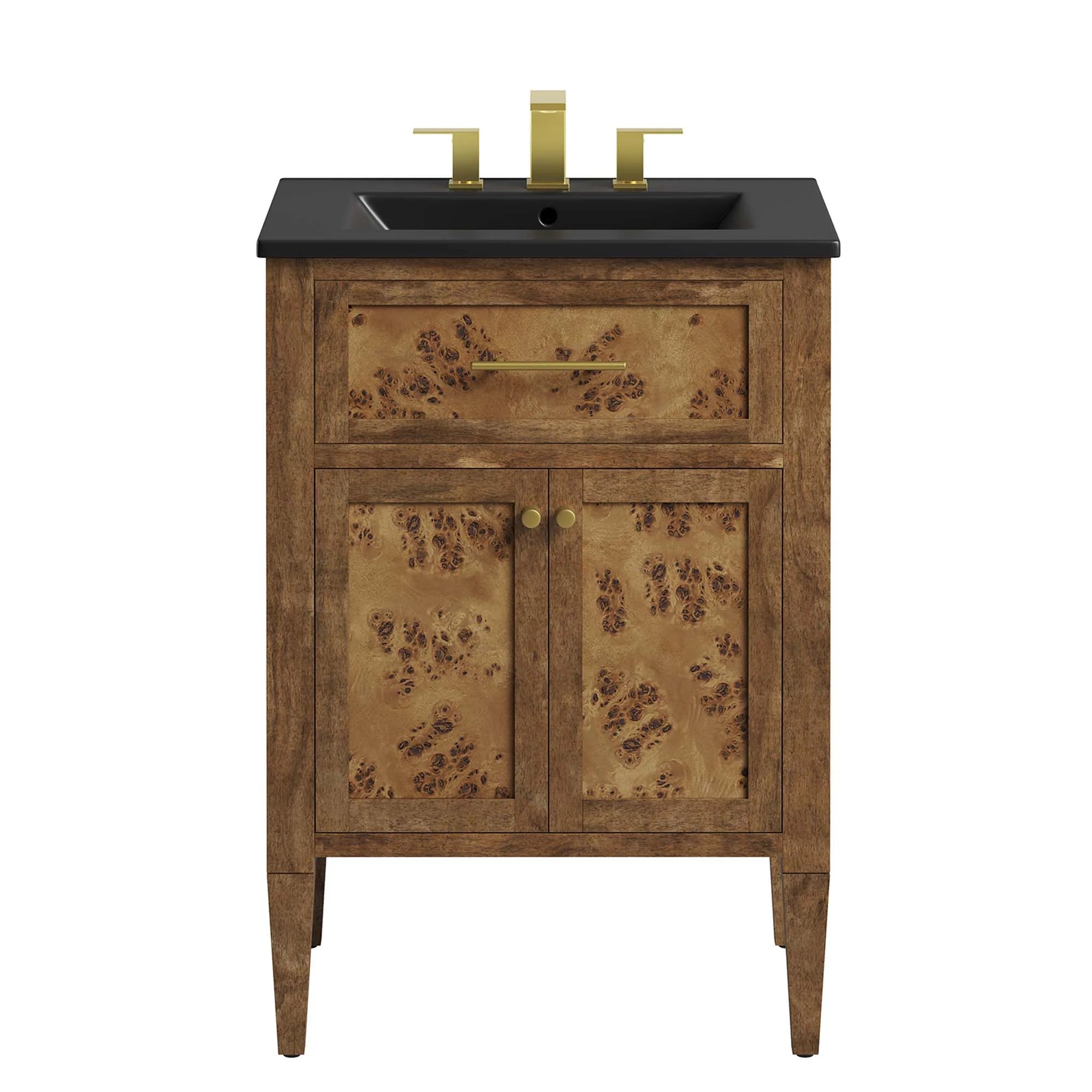 Elysian Wood Bathroom Vanity Basin Included