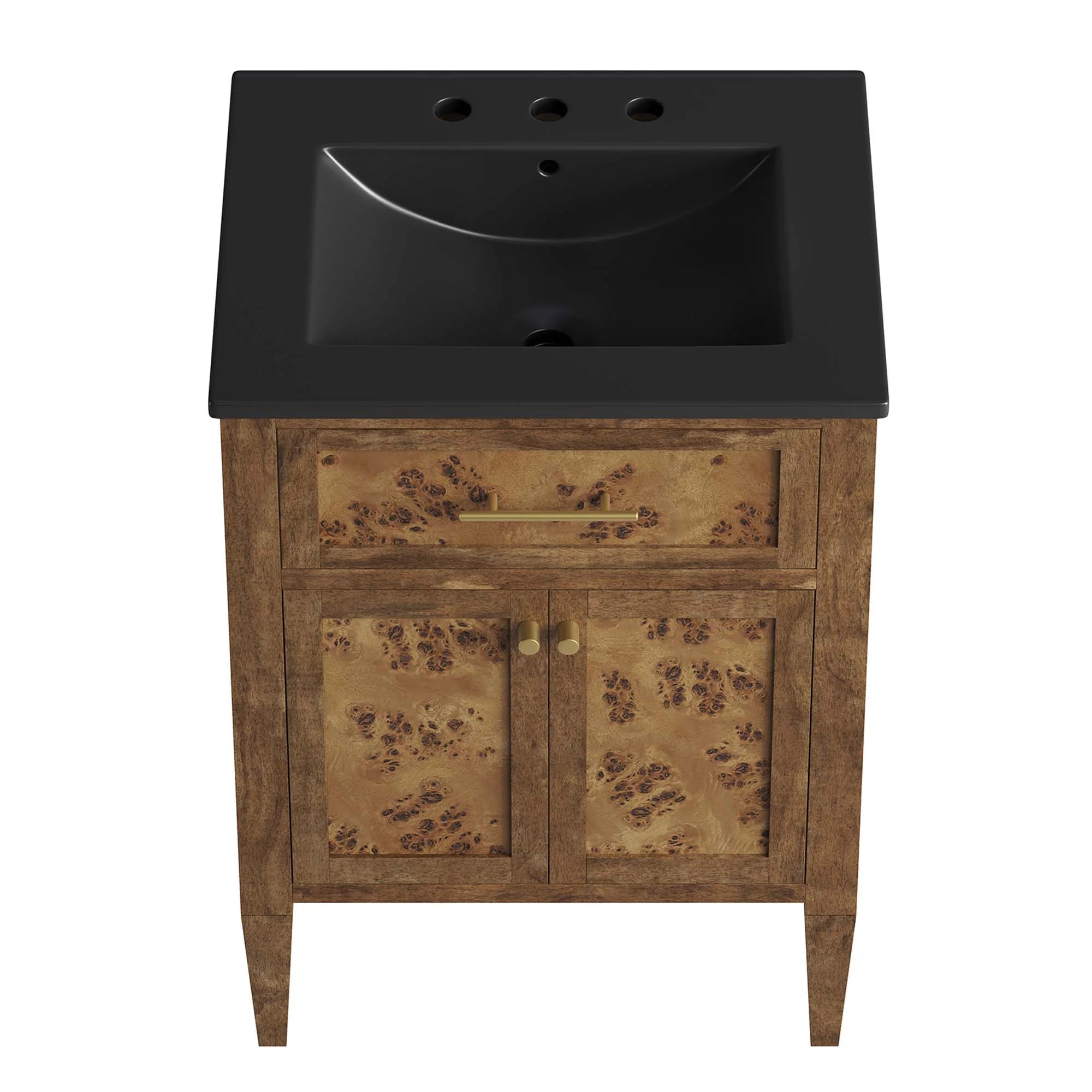 Elysian Wood Bathroom Vanity Basin Included