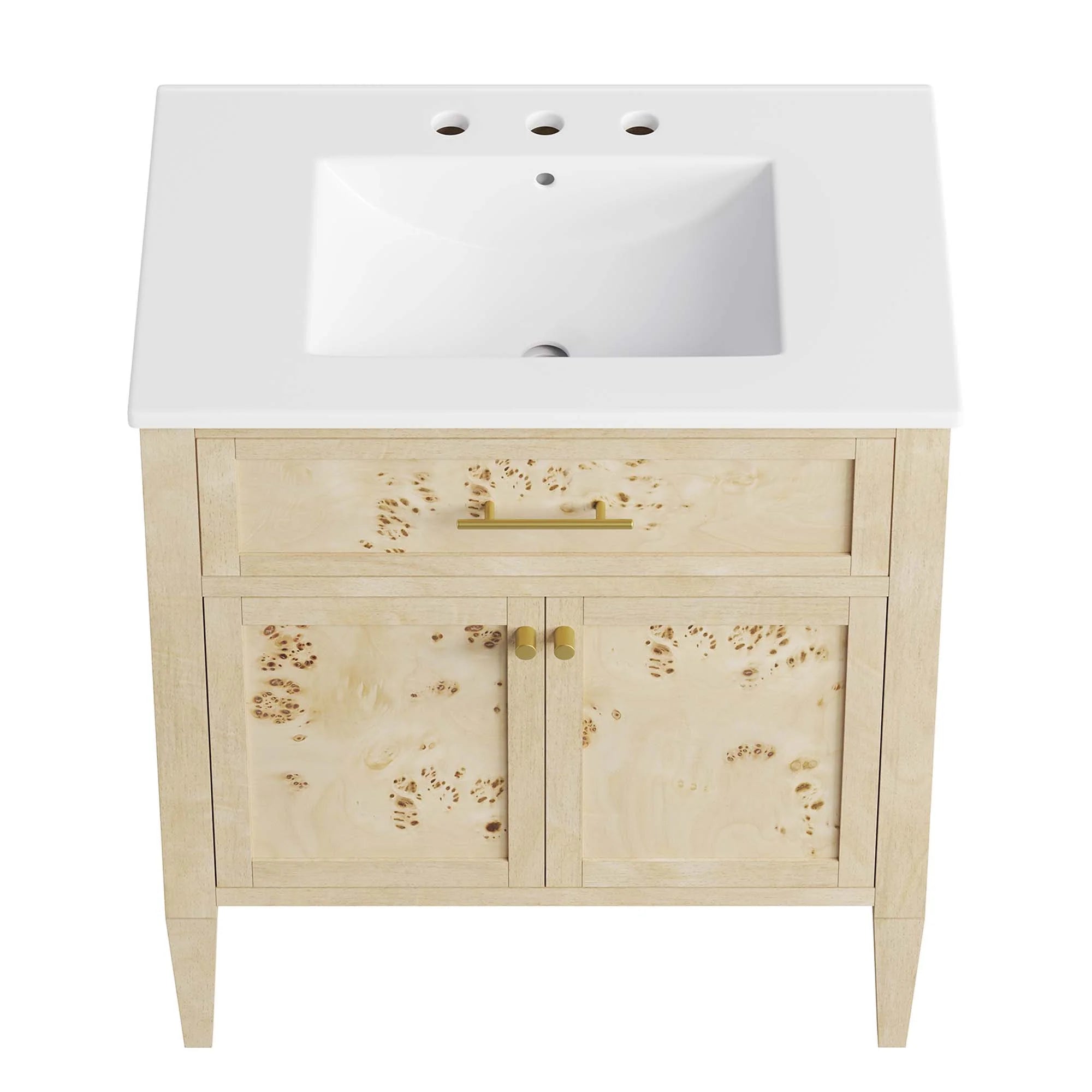 Elysian Wood Bathroom Vanity Basin Included