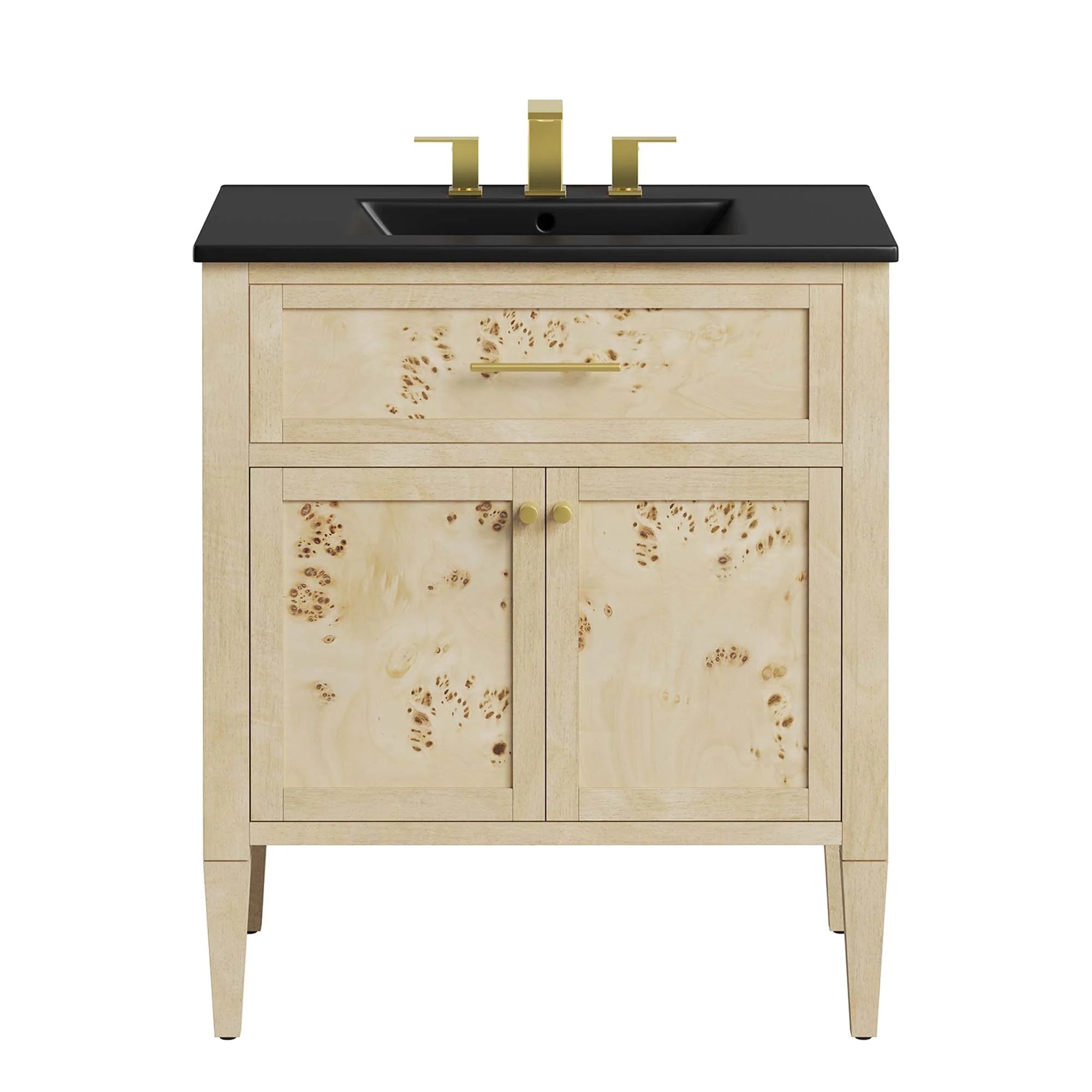 Elysian Wood Bathroom Vanity Basin Included