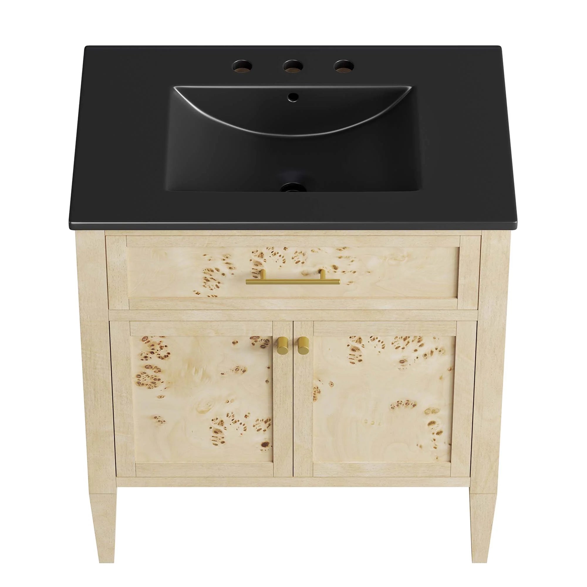 Elysian Wood Bathroom Vanity Basin Included