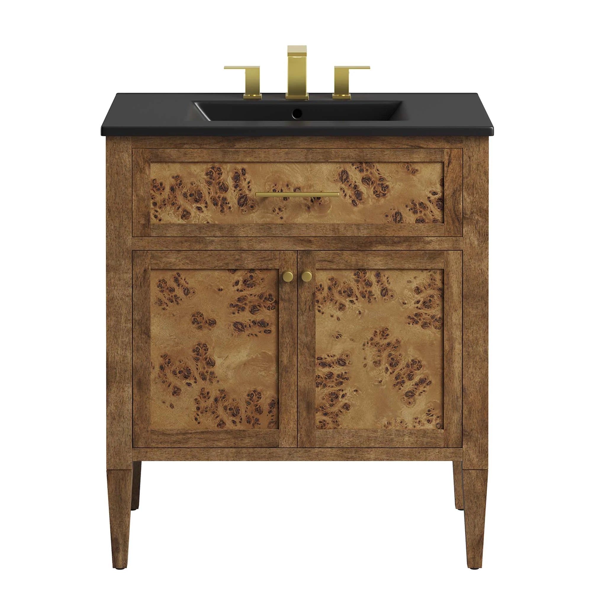 Elysian Wood Bathroom Vanity Basin Included