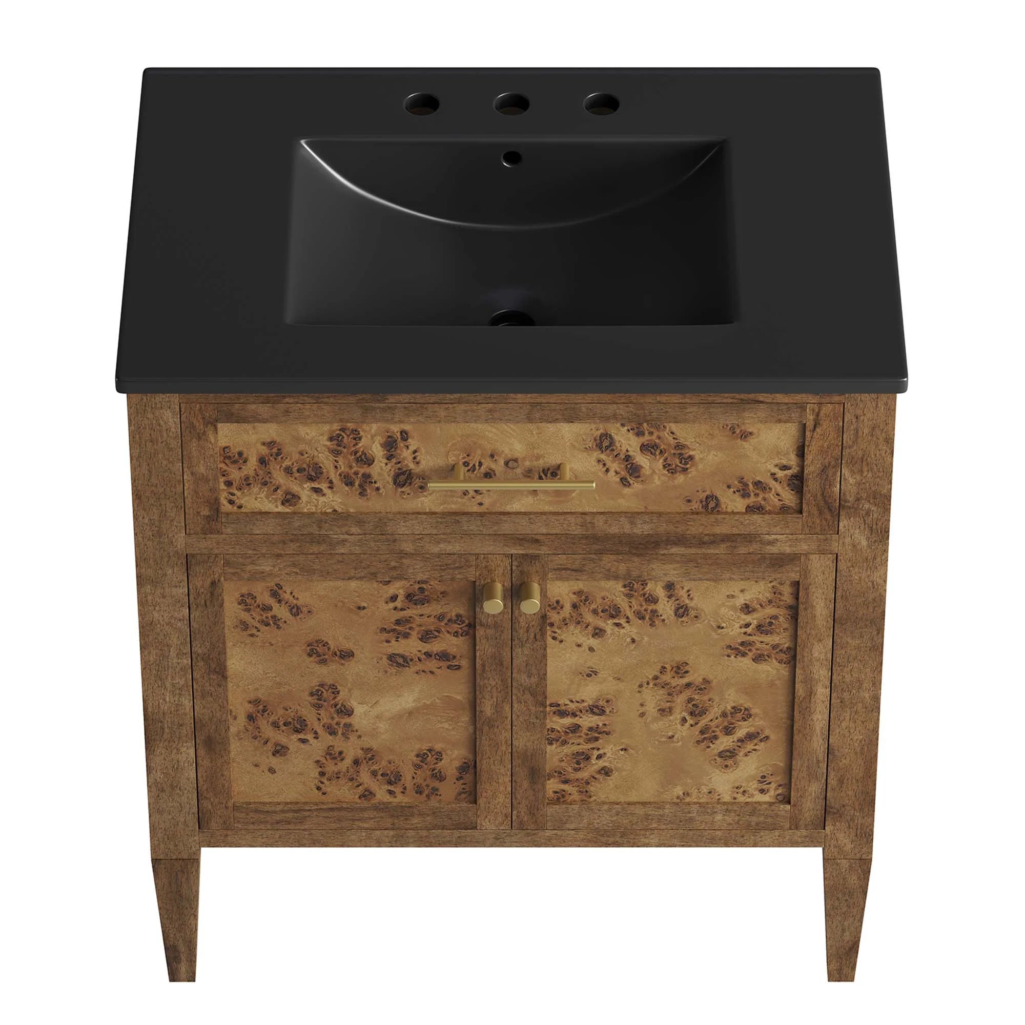 Elysian Wood Bathroom Vanity Basin Included