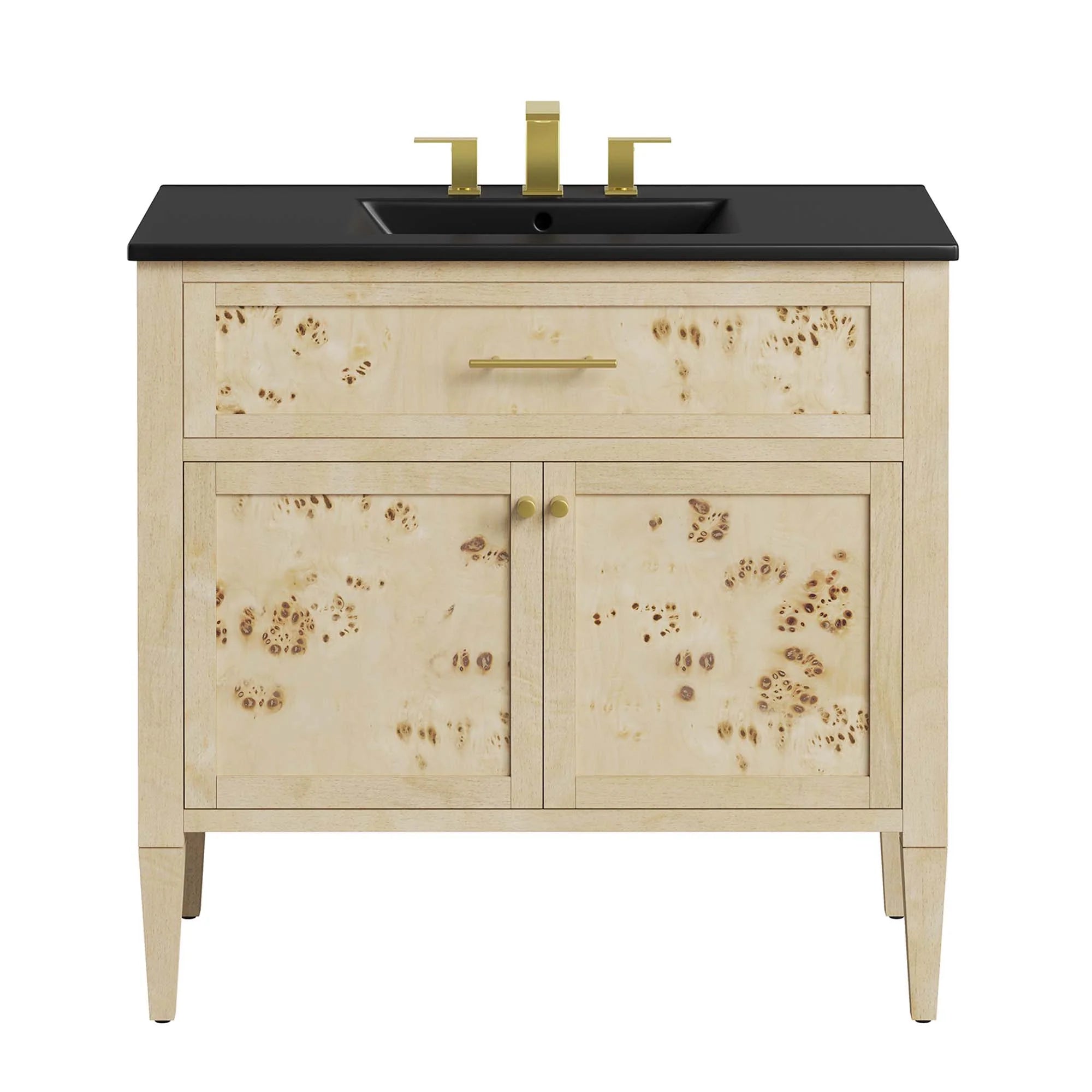 Elysian Wood Bathroom Vanity Basin Included