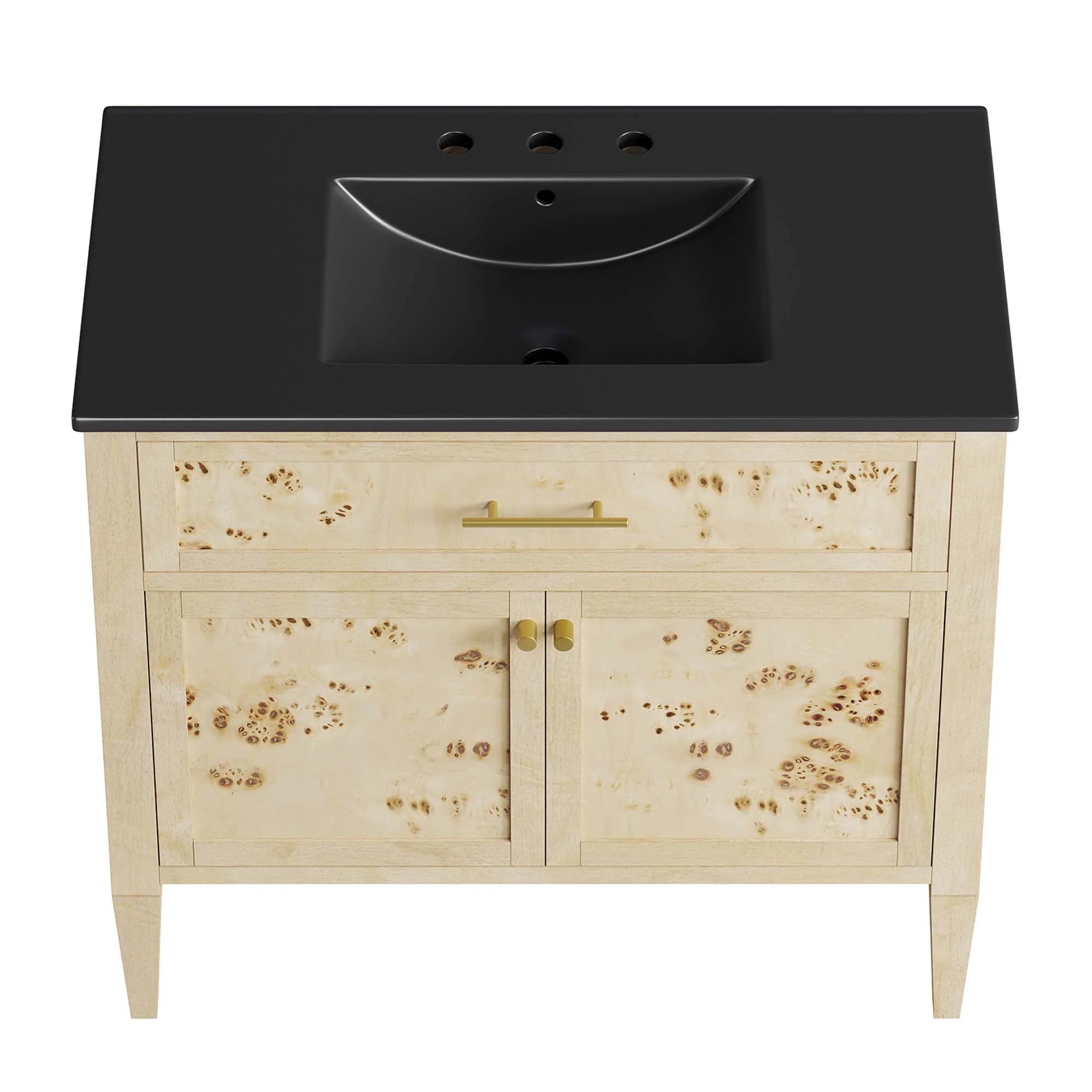 Elysian Wood Bathroom Vanity Basin Included