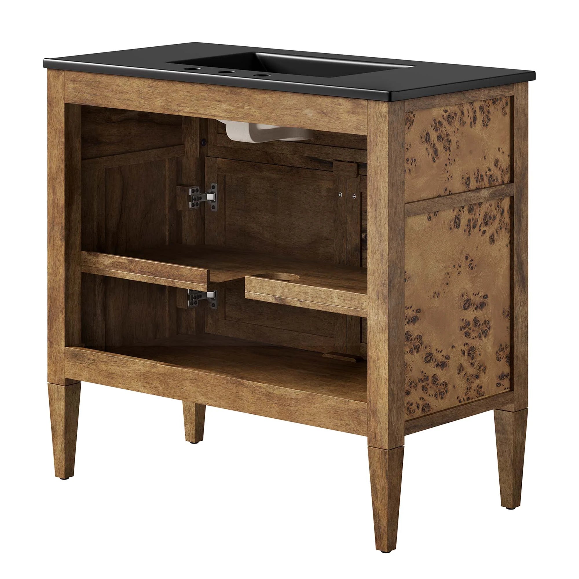 Elysian Wood Bathroom Vanity Basin Included