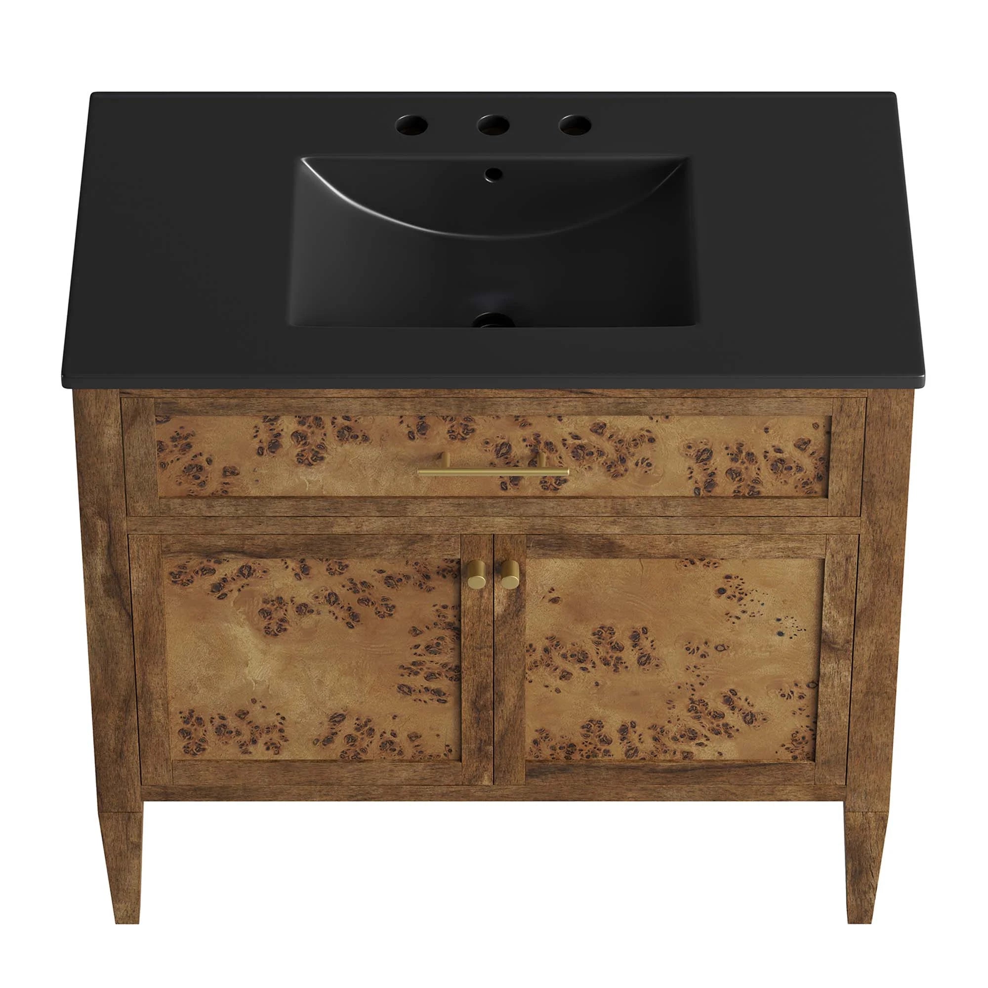 Elysian Wood Bathroom Vanity Basin Included