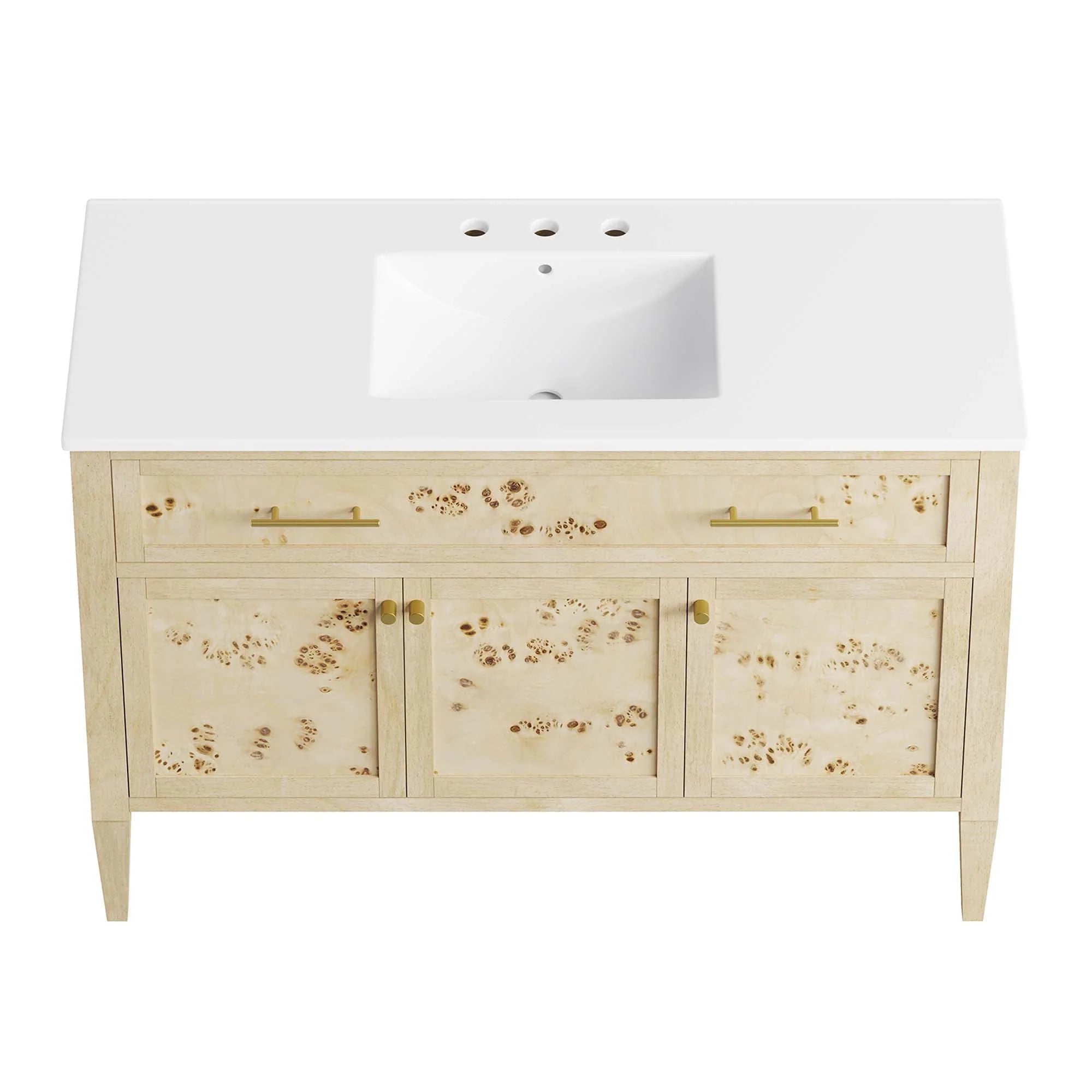 Elysian Wood Bathroom Vanity Cabinet Basin Not Included