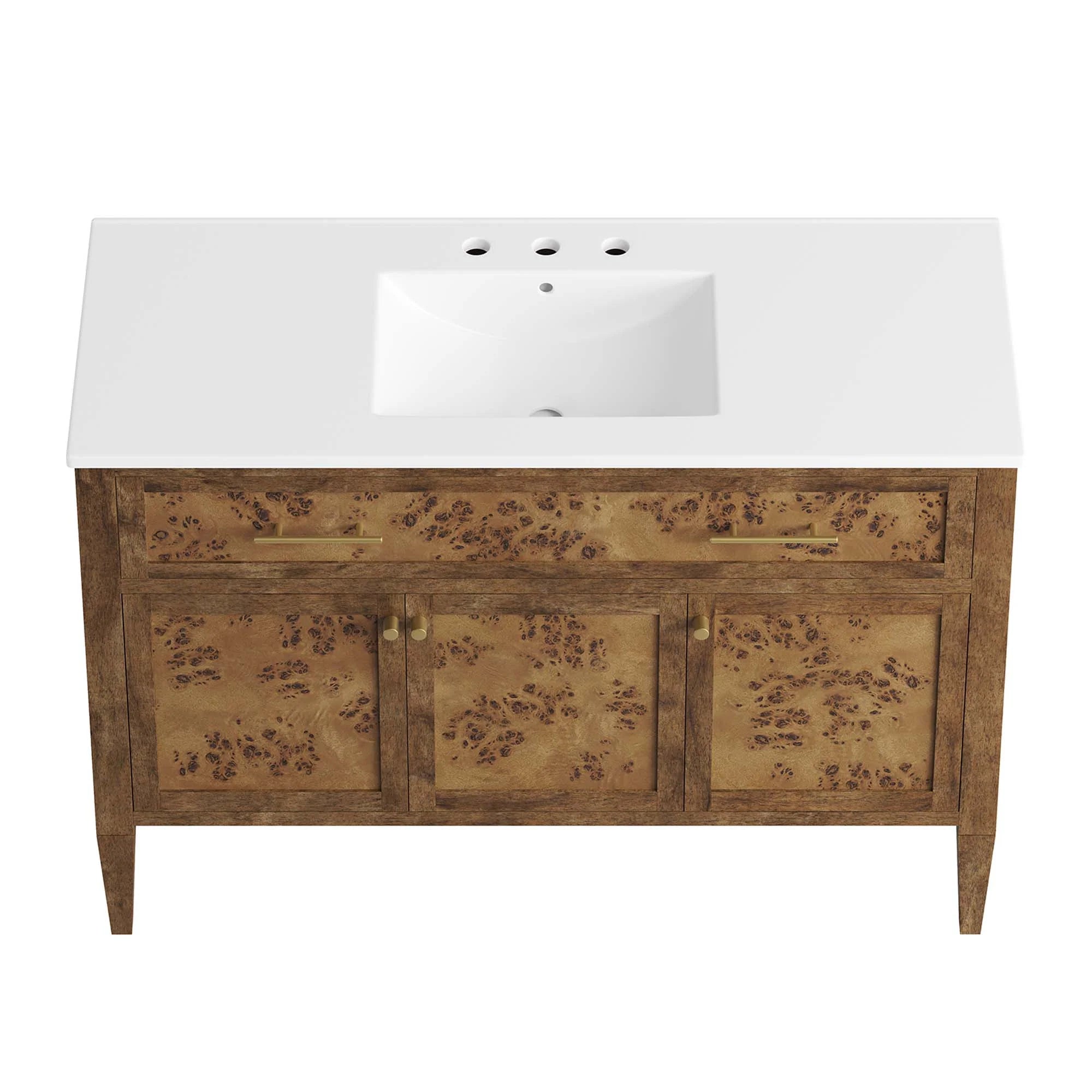 Elysian Wood Bathroom Vanity Cabinet Basin Not Included