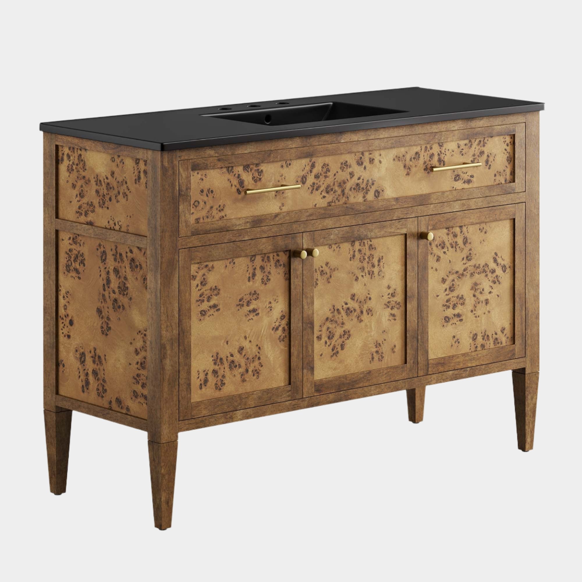 Elysian Wood Bathroom Vanity Cabinet Basin Not Included