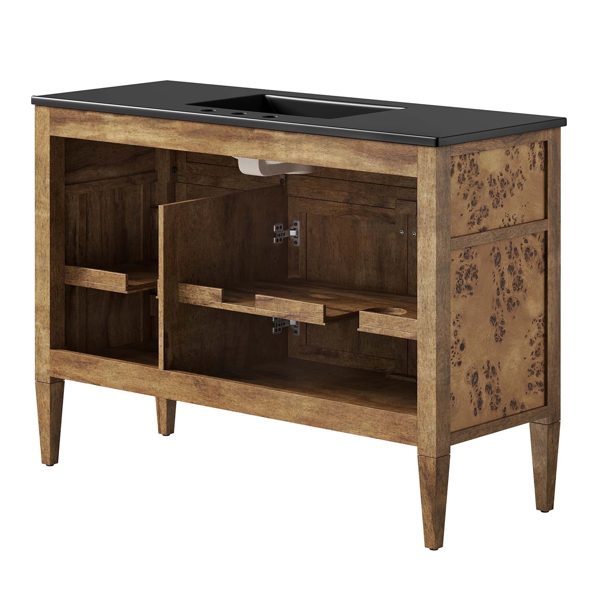 Elysian Wood Bathroom Vanity Cabinet Basin Not Included