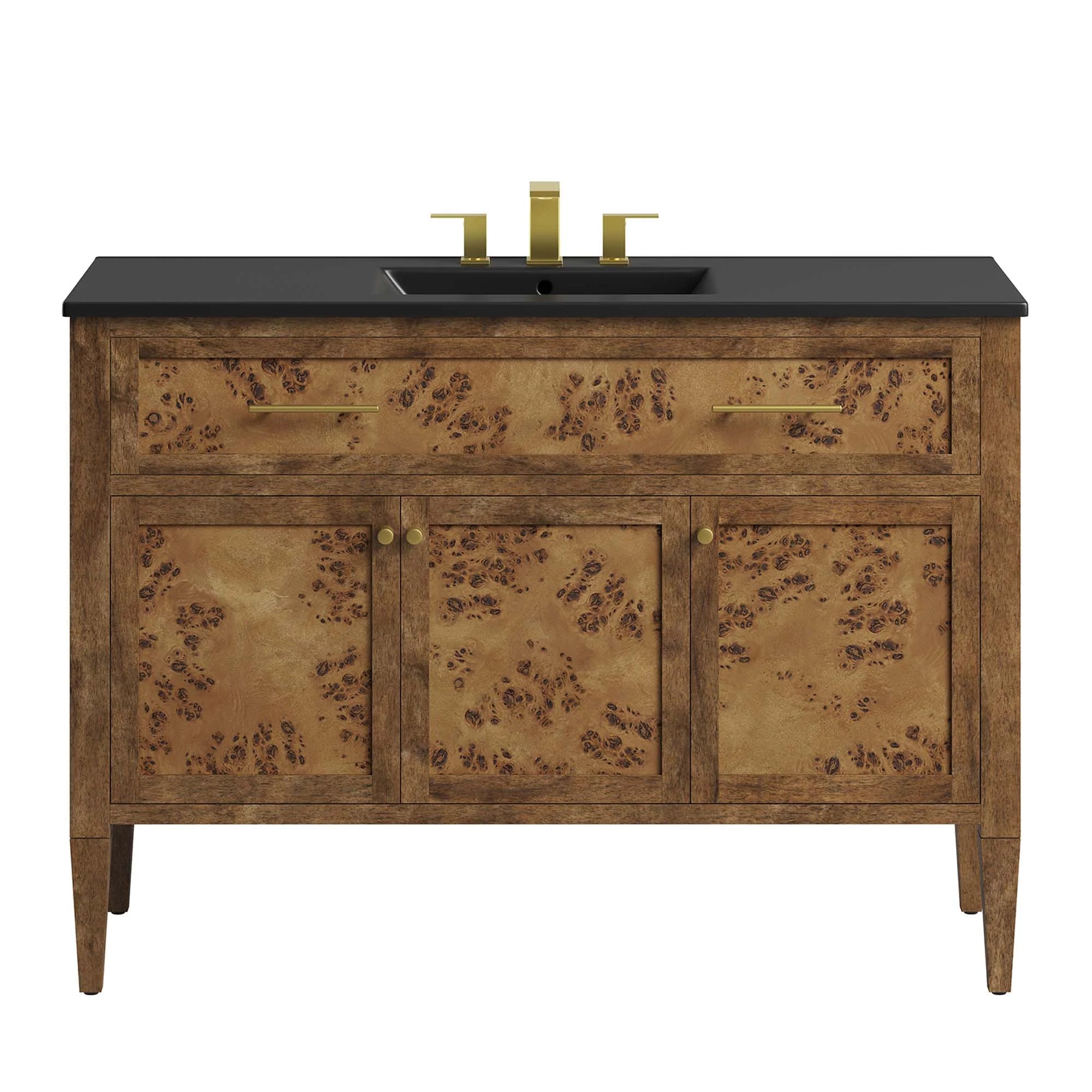 Elysian Wood Bathroom Vanity Cabinet Basin Not Included