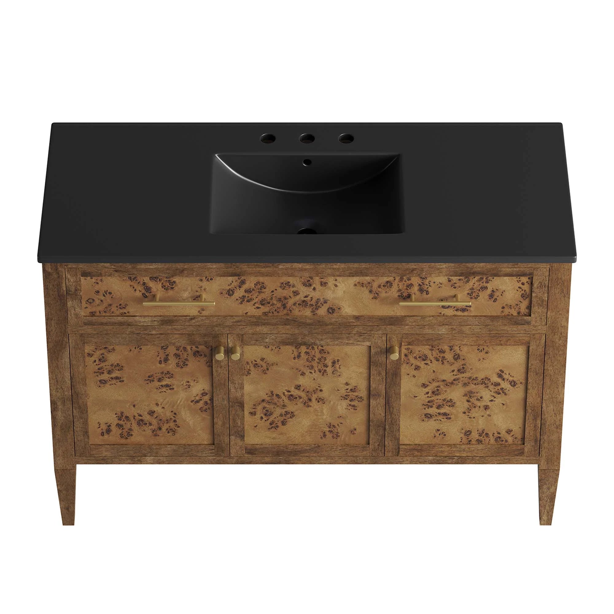 Elysian Wood Bathroom Vanity Cabinet Basin Not Included