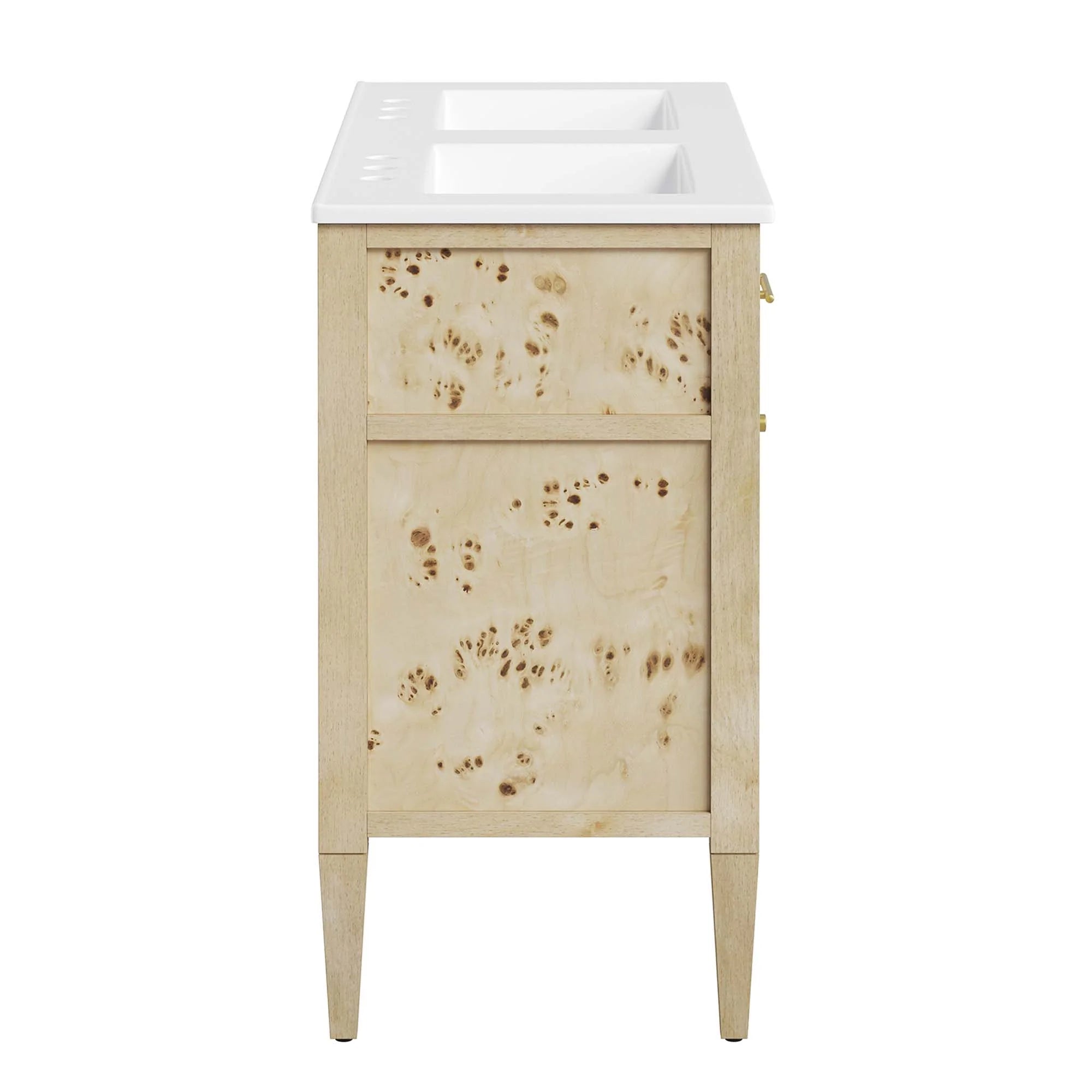 Elysian Wood Bathroom Vanity Cabinet Basin Not Included