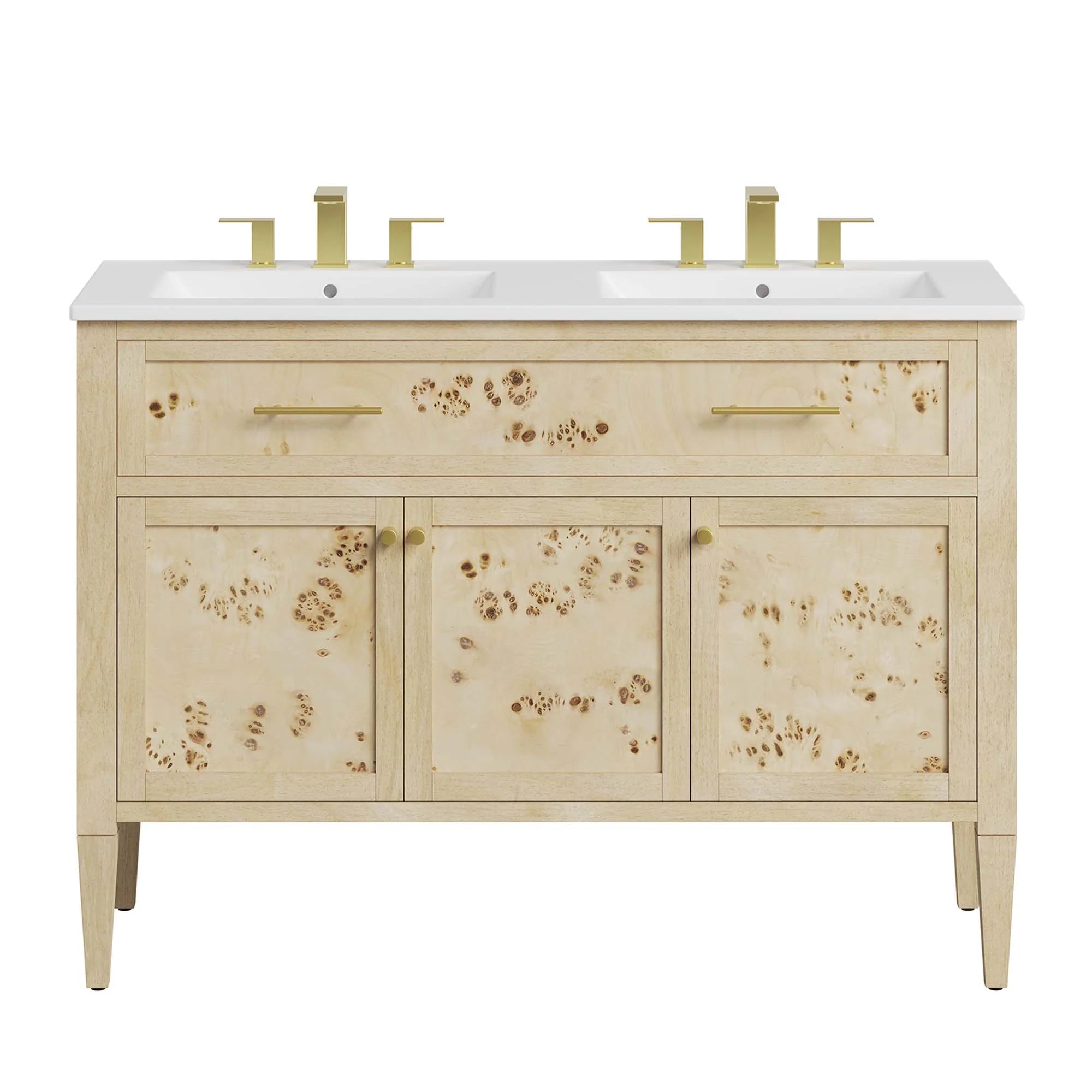 Elysian Wood Bathroom Vanity Cabinet Basin Not Included