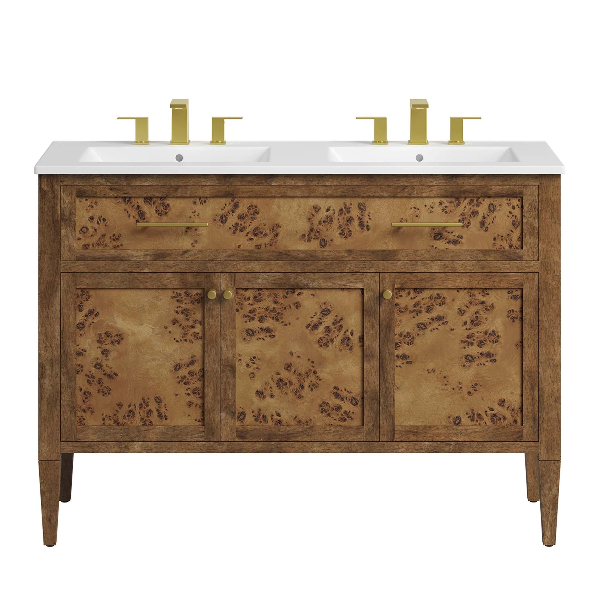 Elysian Wood Bathroom Vanity Cabinet Basin Not Included