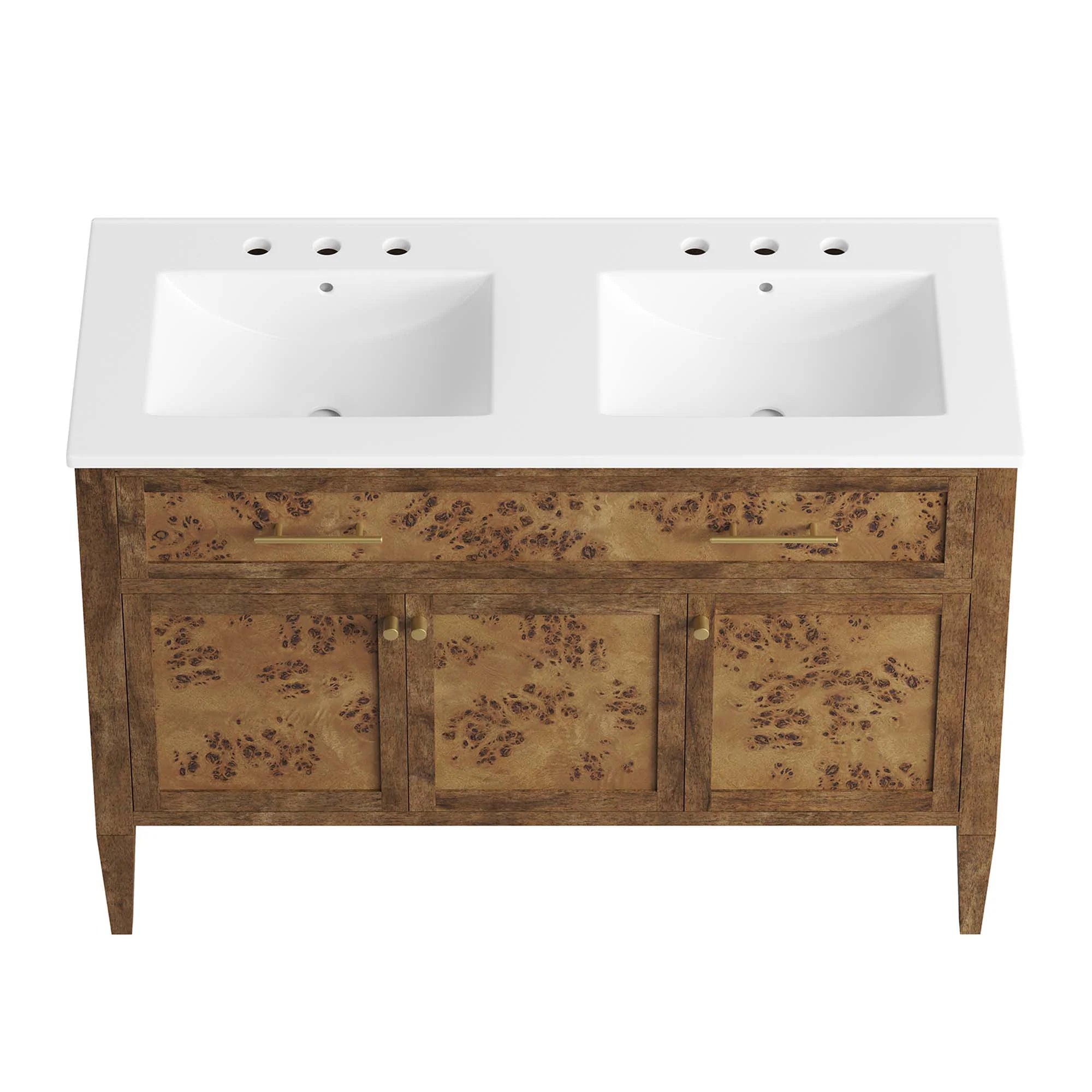 Elysian Wood Bathroom Vanity Cabinet Basin Not Included