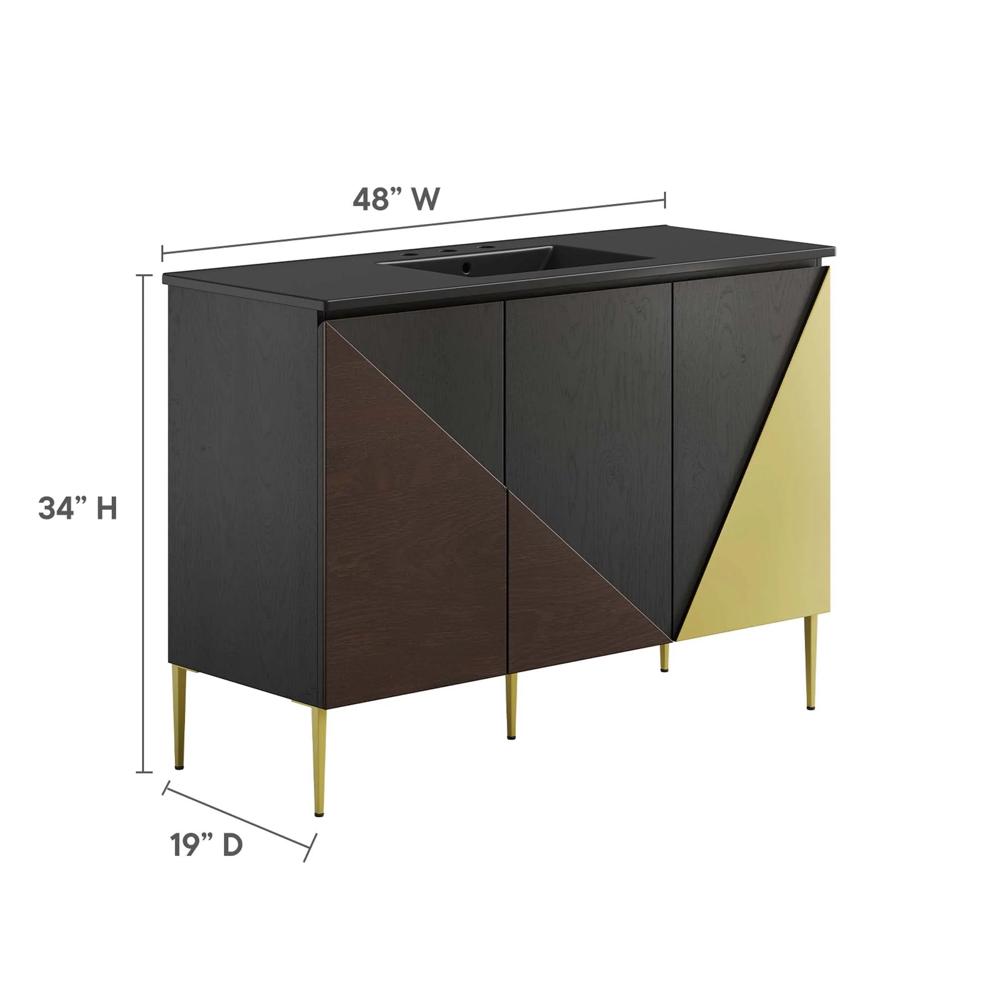 Alchemist Bathroom Vanity Cabinet Basin Not Included