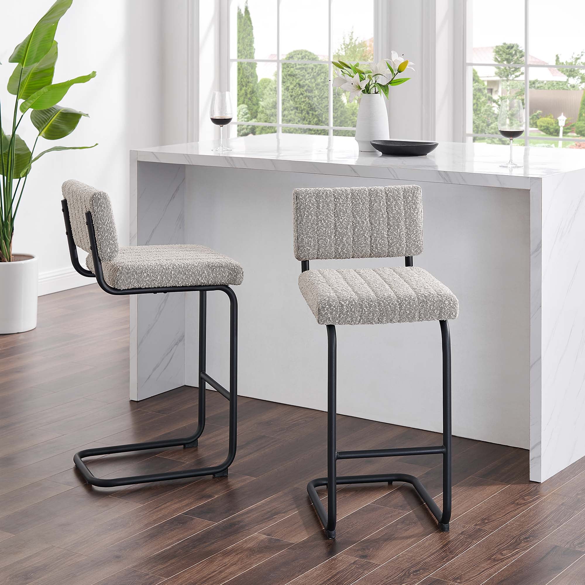 Parity Boucle Counter Stools - Set of 2