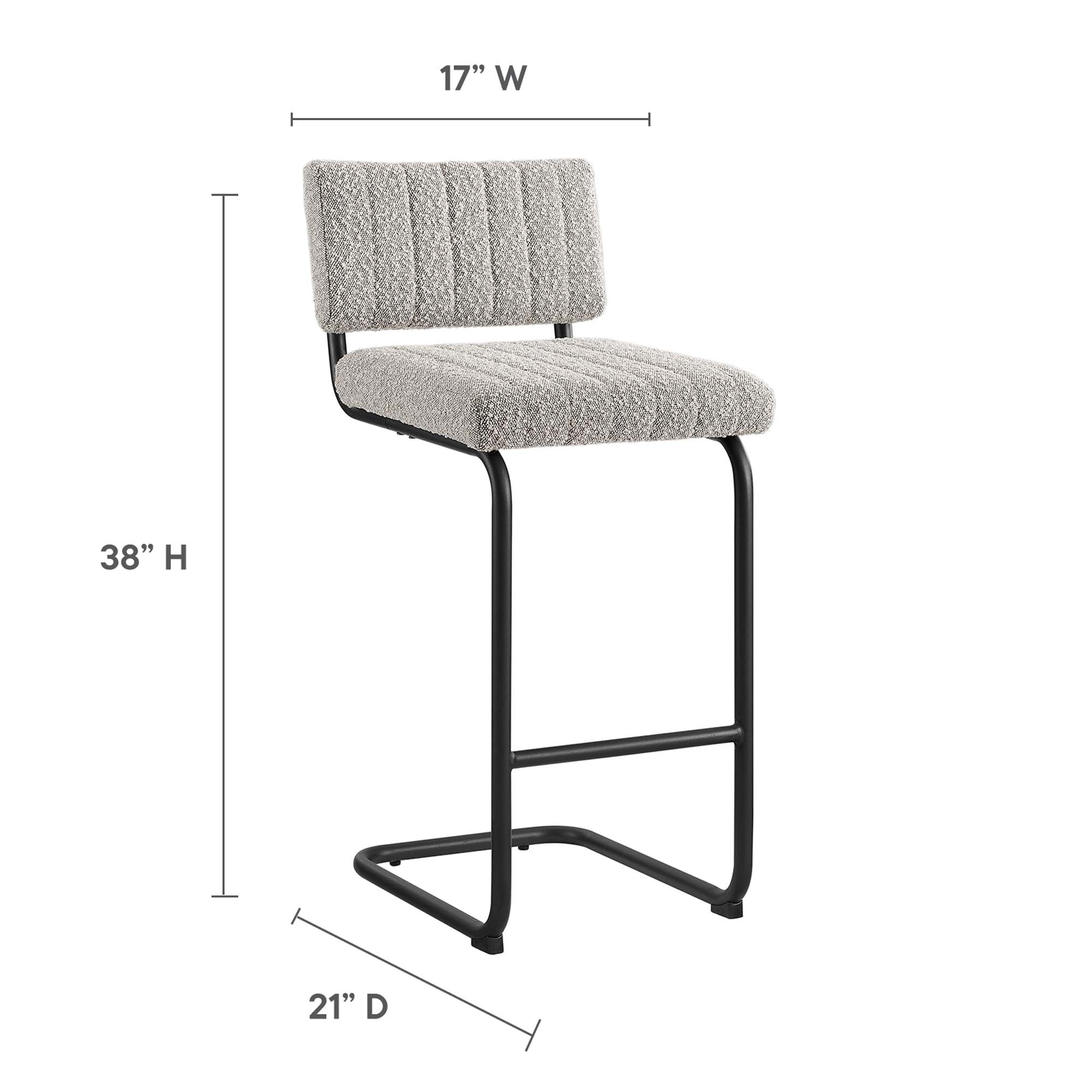 Parity Boucle Counter Stools - Set of 2