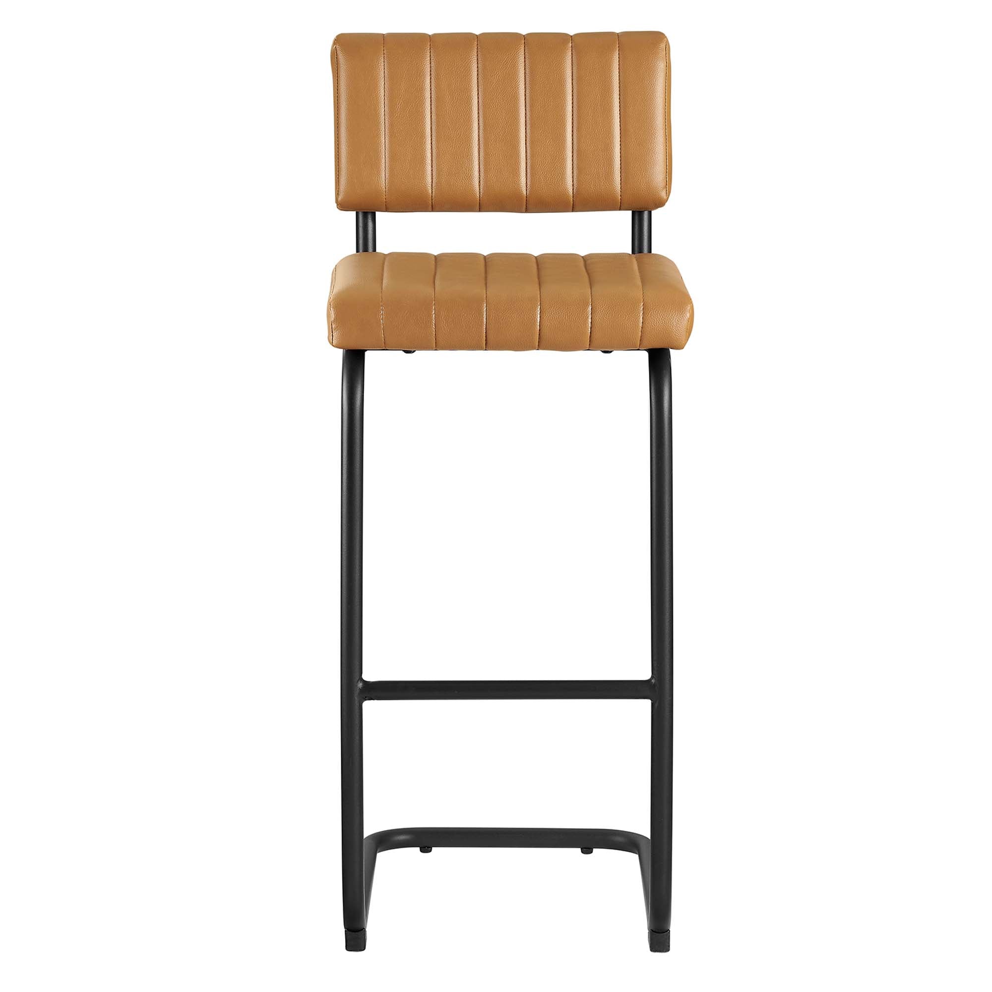 Parity Vegan Leather Bar Stools Set of 2