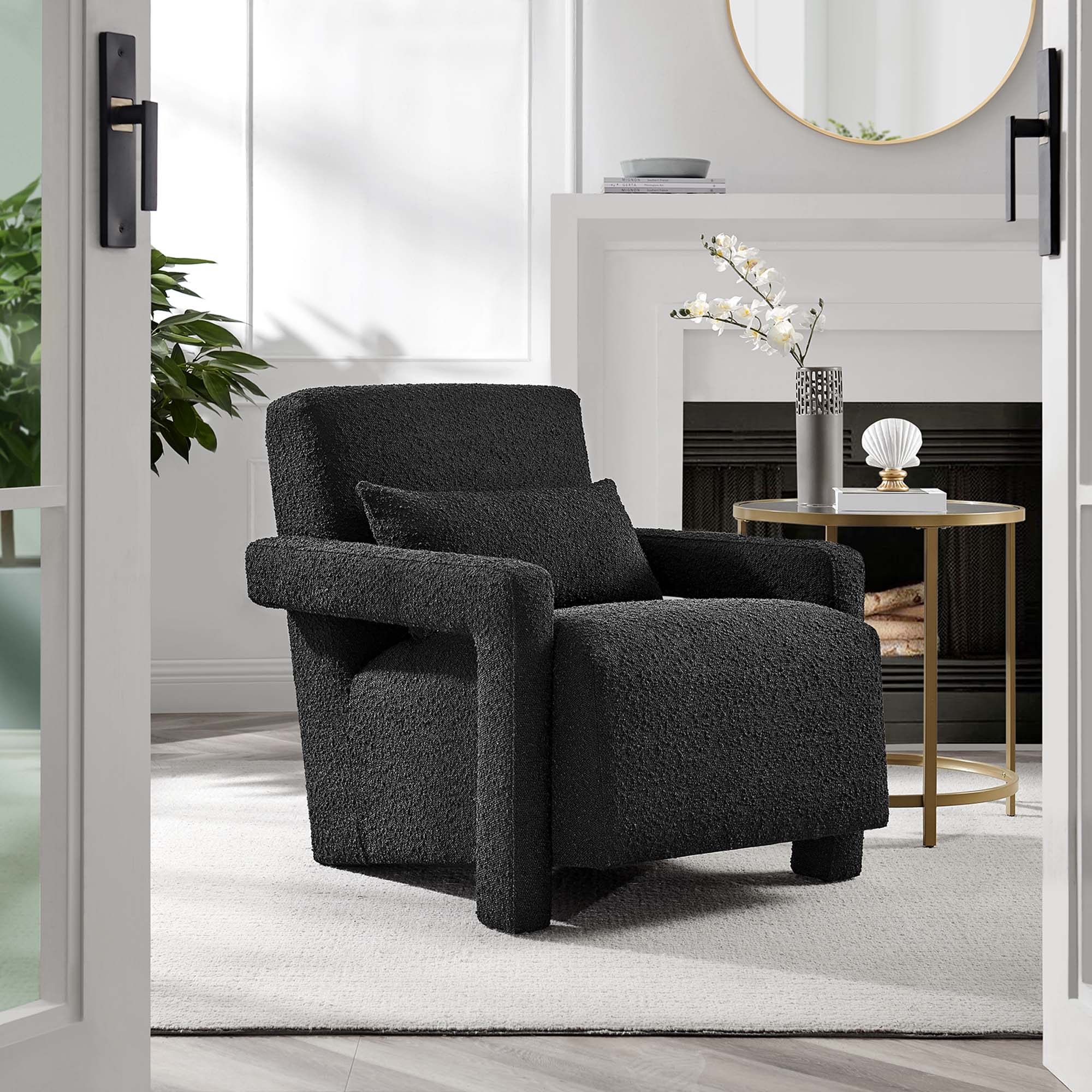 Fauteuil rembourré Mirage Boucle