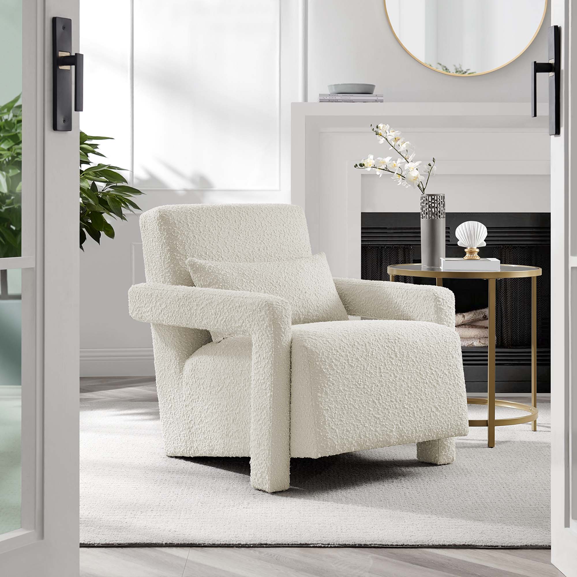 Fauteuil rembourré Mirage Boucle